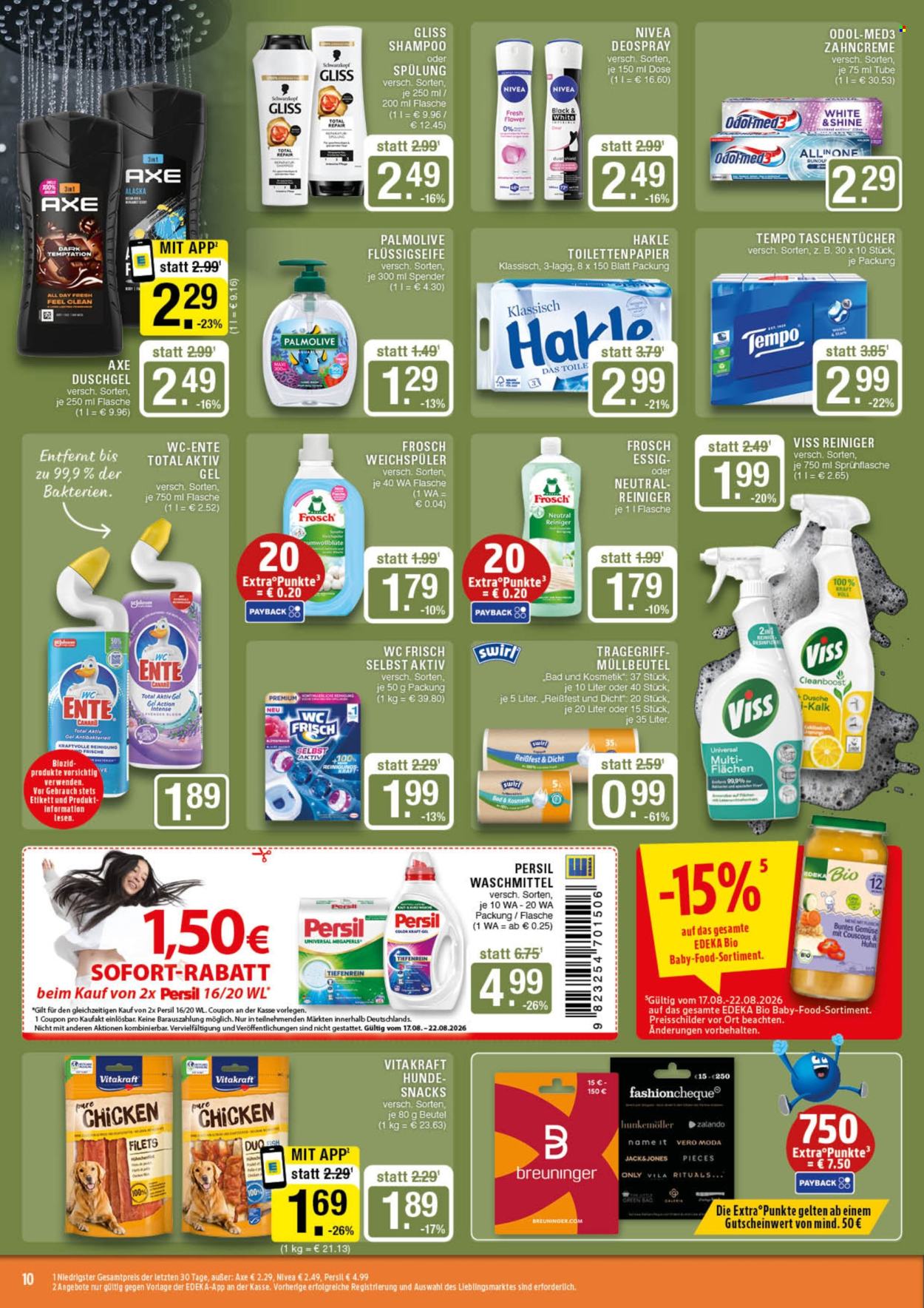 Edeka Prospekte  - 17.8.2026 - 22.8.2026. Seite 10