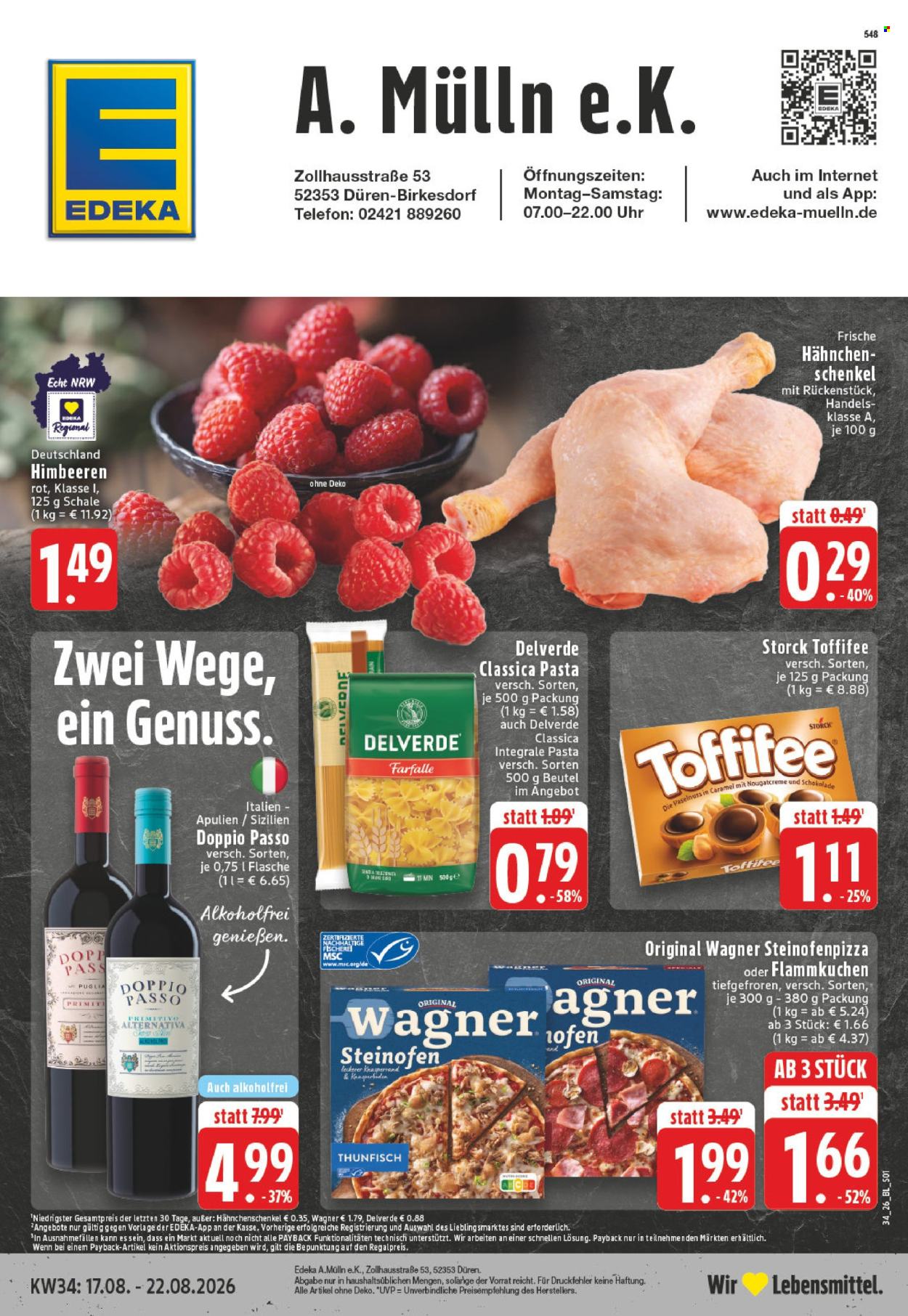 Edeka Prospekte  - 17.8.2026 - 22.8.2026. Seite 1