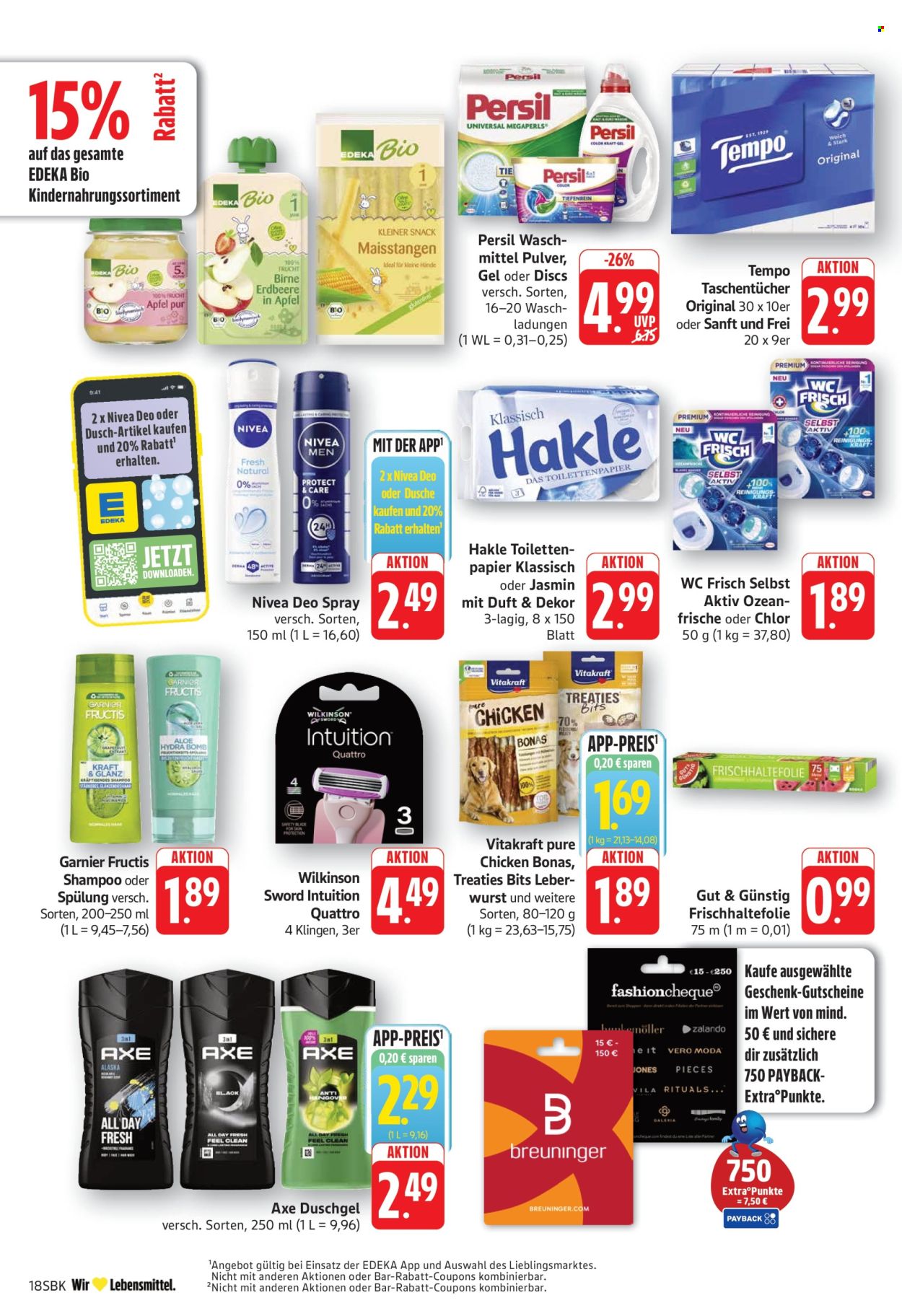 Edeka Prospekte  - 17.8.2026 - 22.8.2026. Seite 18