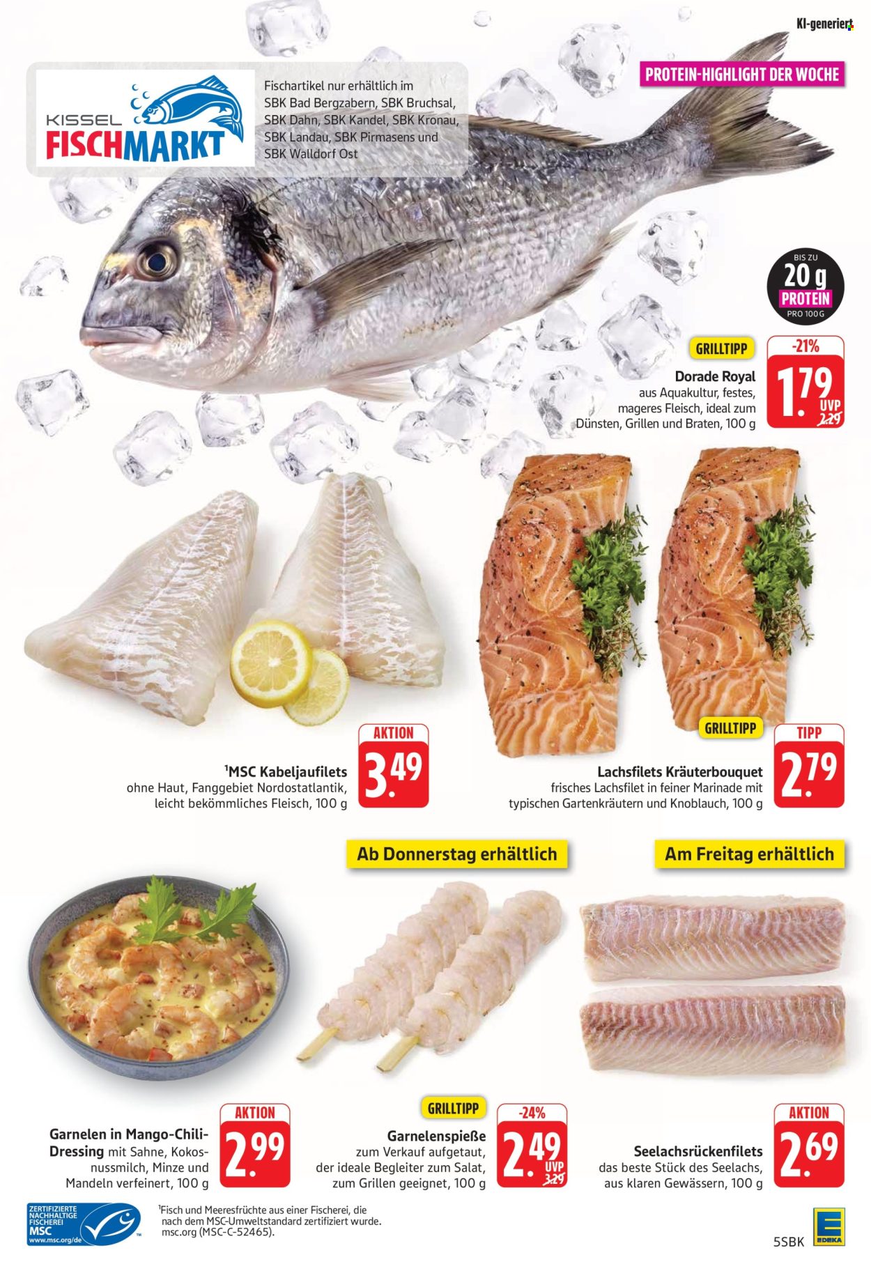 Edeka Prospekte  - 17.8.2026 - 22.8.2026. Seite 5