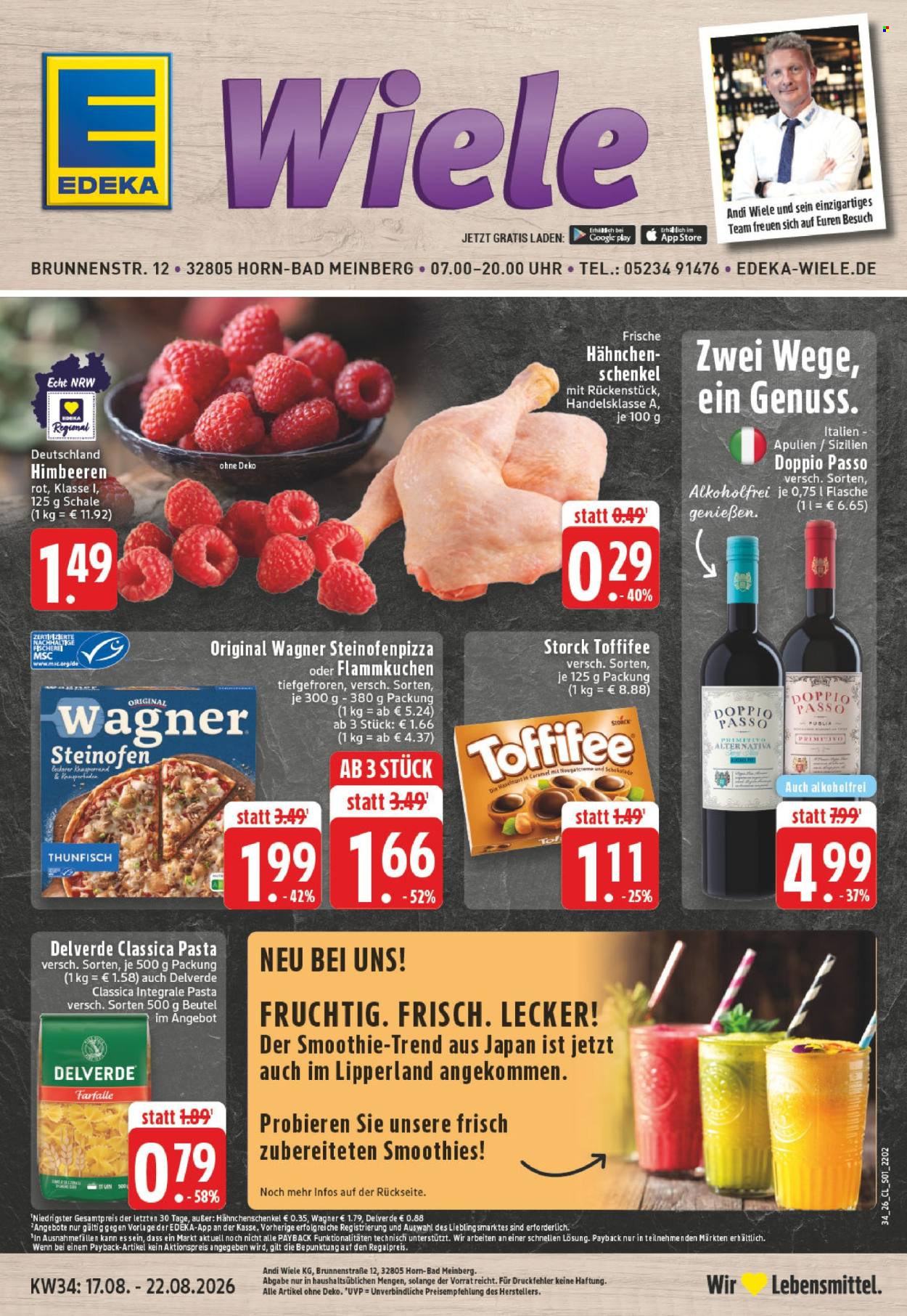 Edeka Prospekte  - 17.8.2026 - 22.8.2026. Seite 1