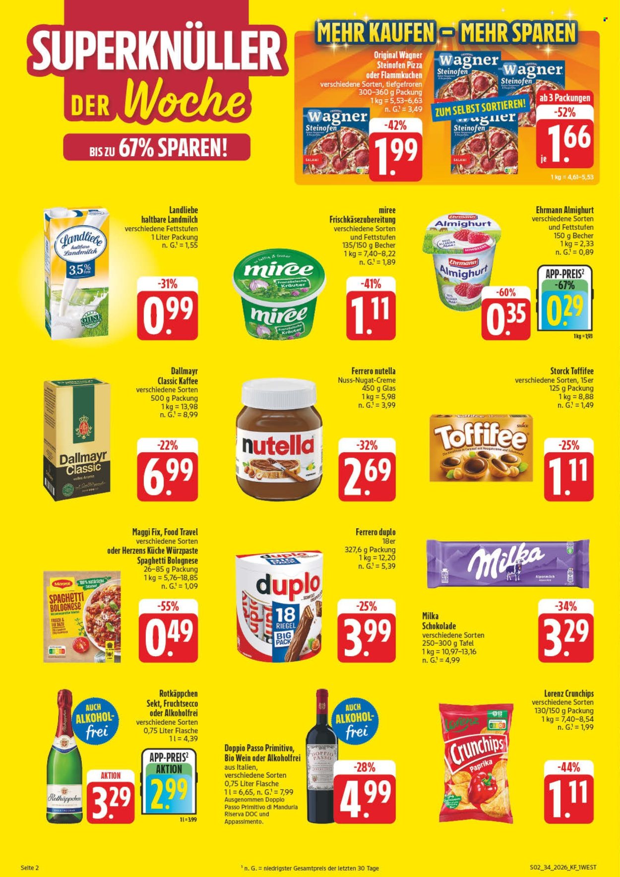 Edeka Prospekte  - 17.8.2026 - 22.8.2026. Seite 2
