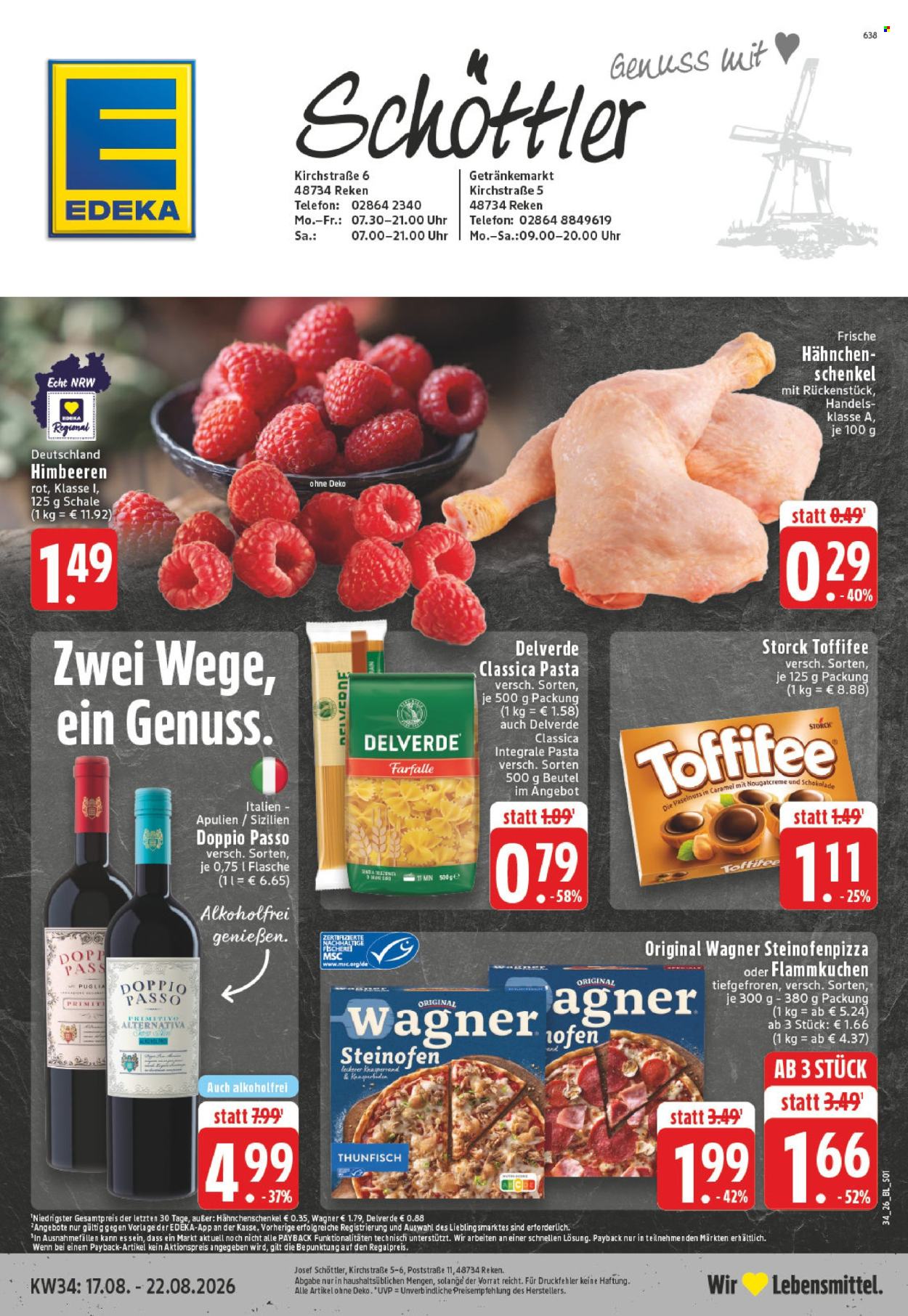 Edeka Prospekte  - 17.8.2026 - 22.8.2026. Seite 1