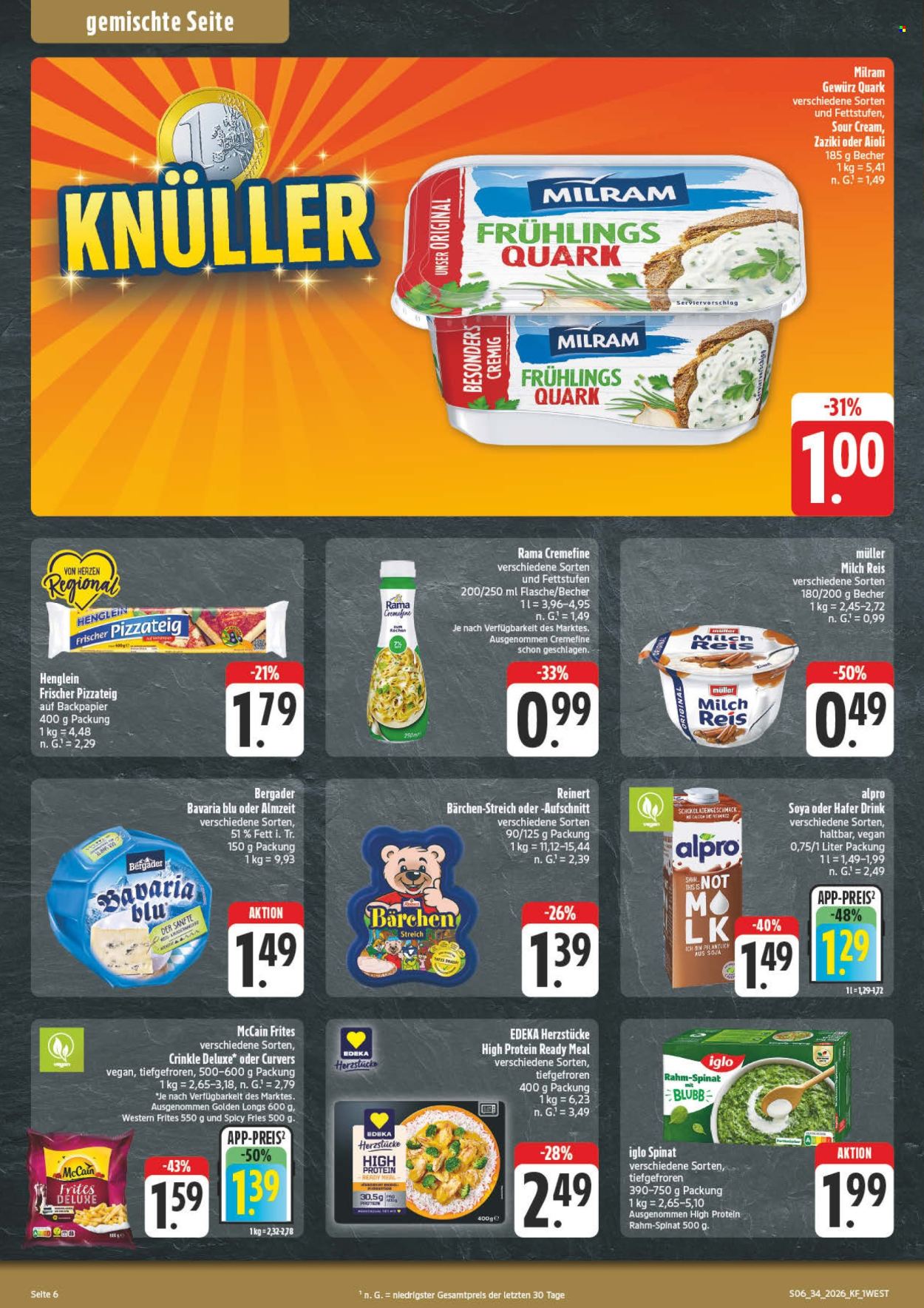 Edeka Prospekte  - 17.8.2026 - 22.8.2026. Seite 6