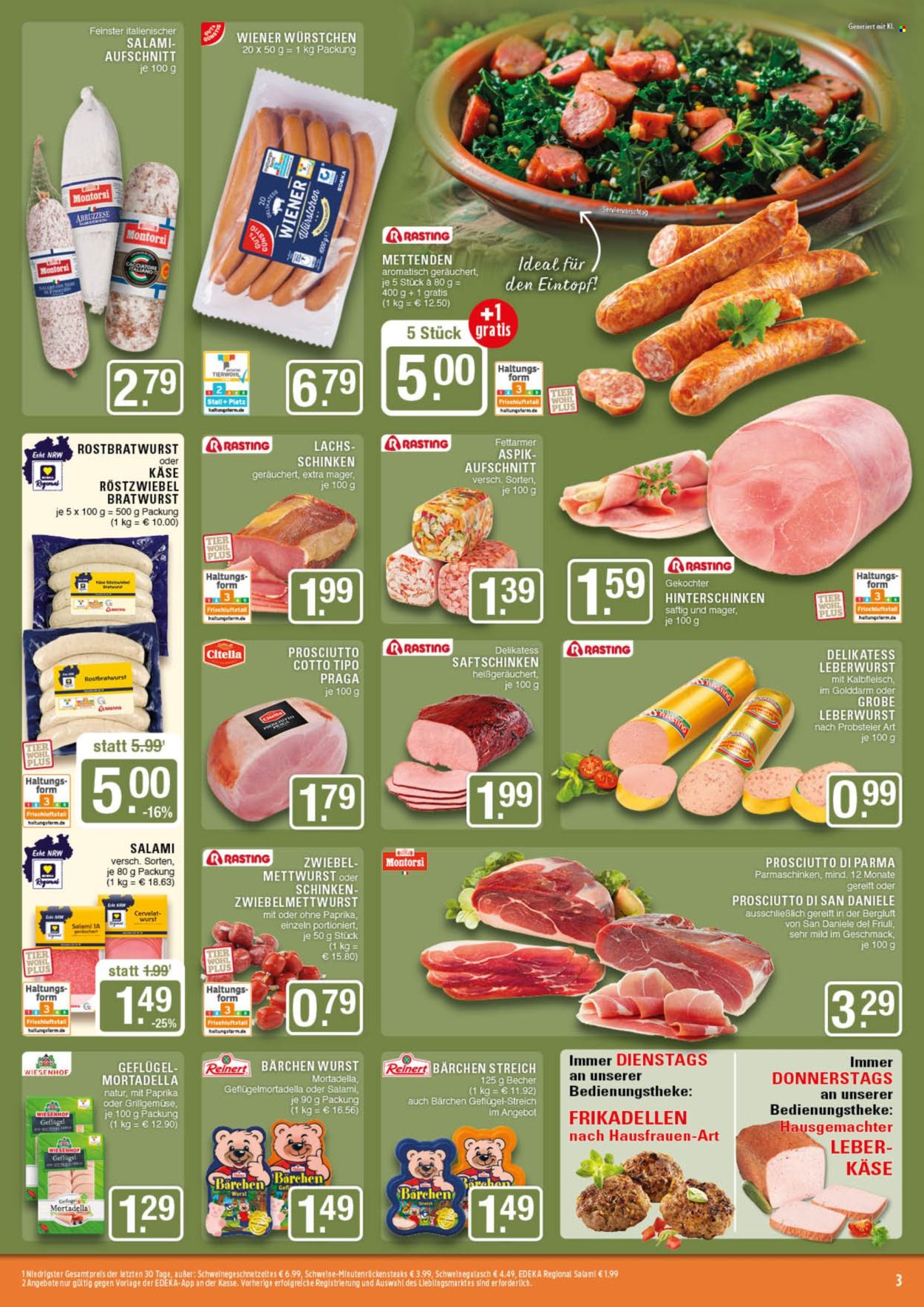 Edeka Prospekte  - 17.8.2026 - 22.8.2026. Seite 3
