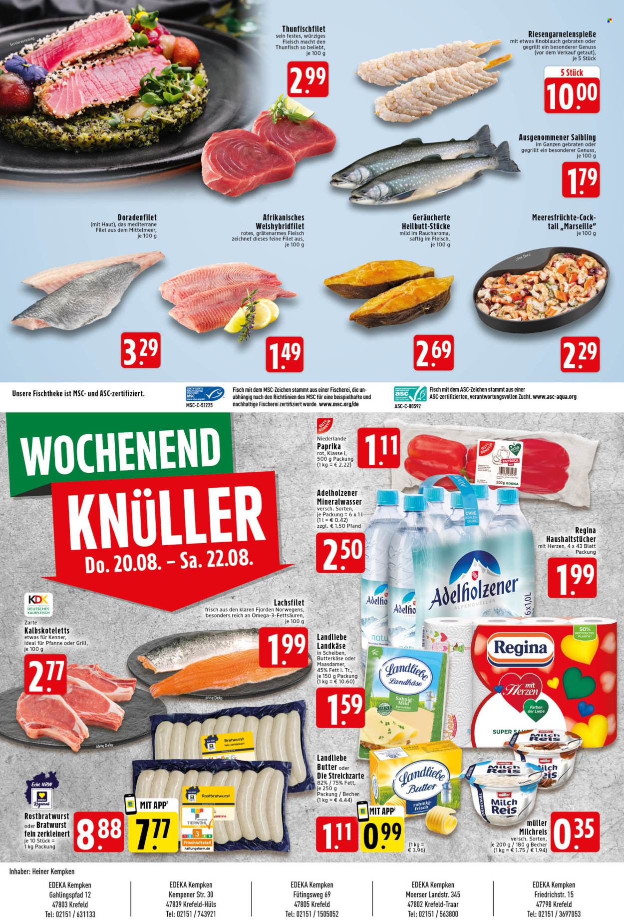 Edeka Prospekte  - 17.8.2026 - 22.8.2026. Seite 8