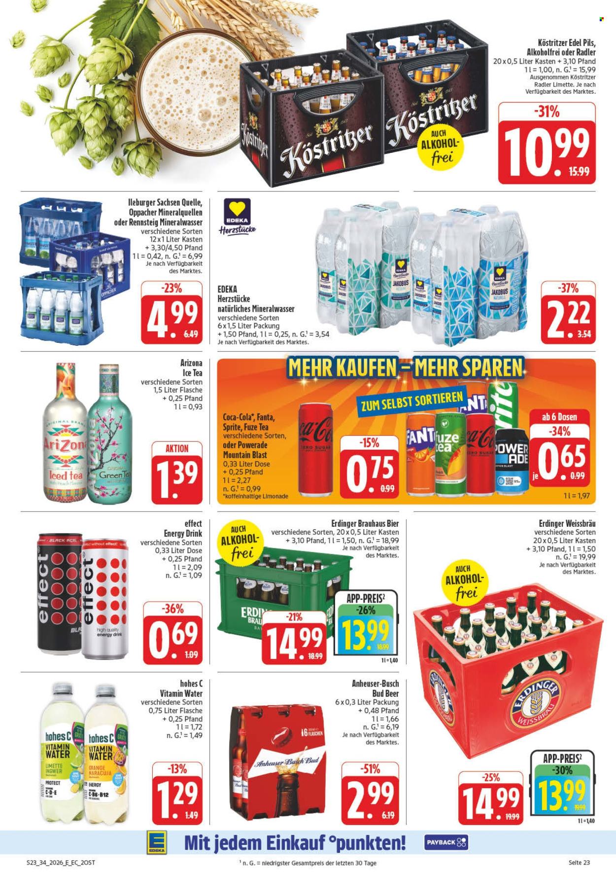 Edeka Prospekte  - 17.8.2026 - 22.8.2026. Seite 31