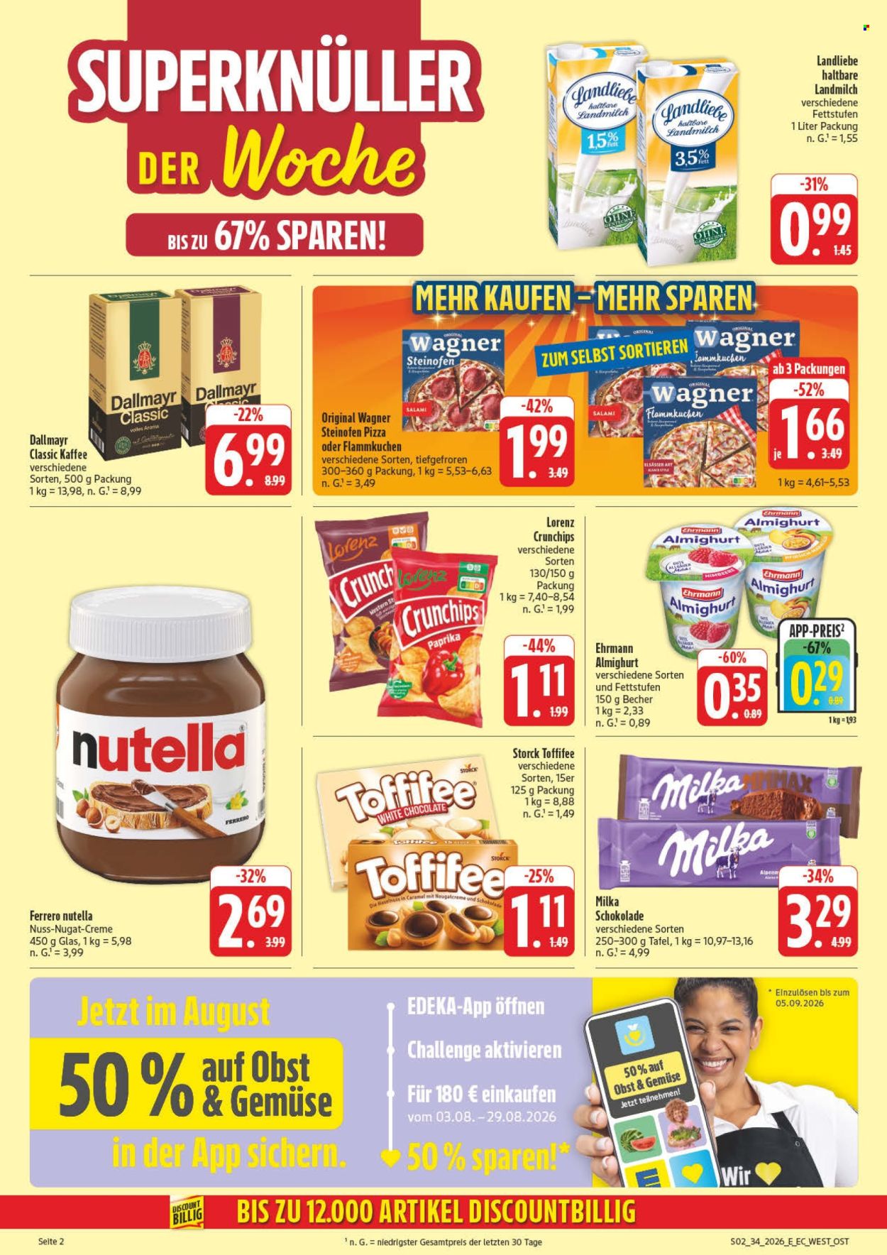 E center Prospekte  - 17.8.2026 - 22.8.2026. Seite 2