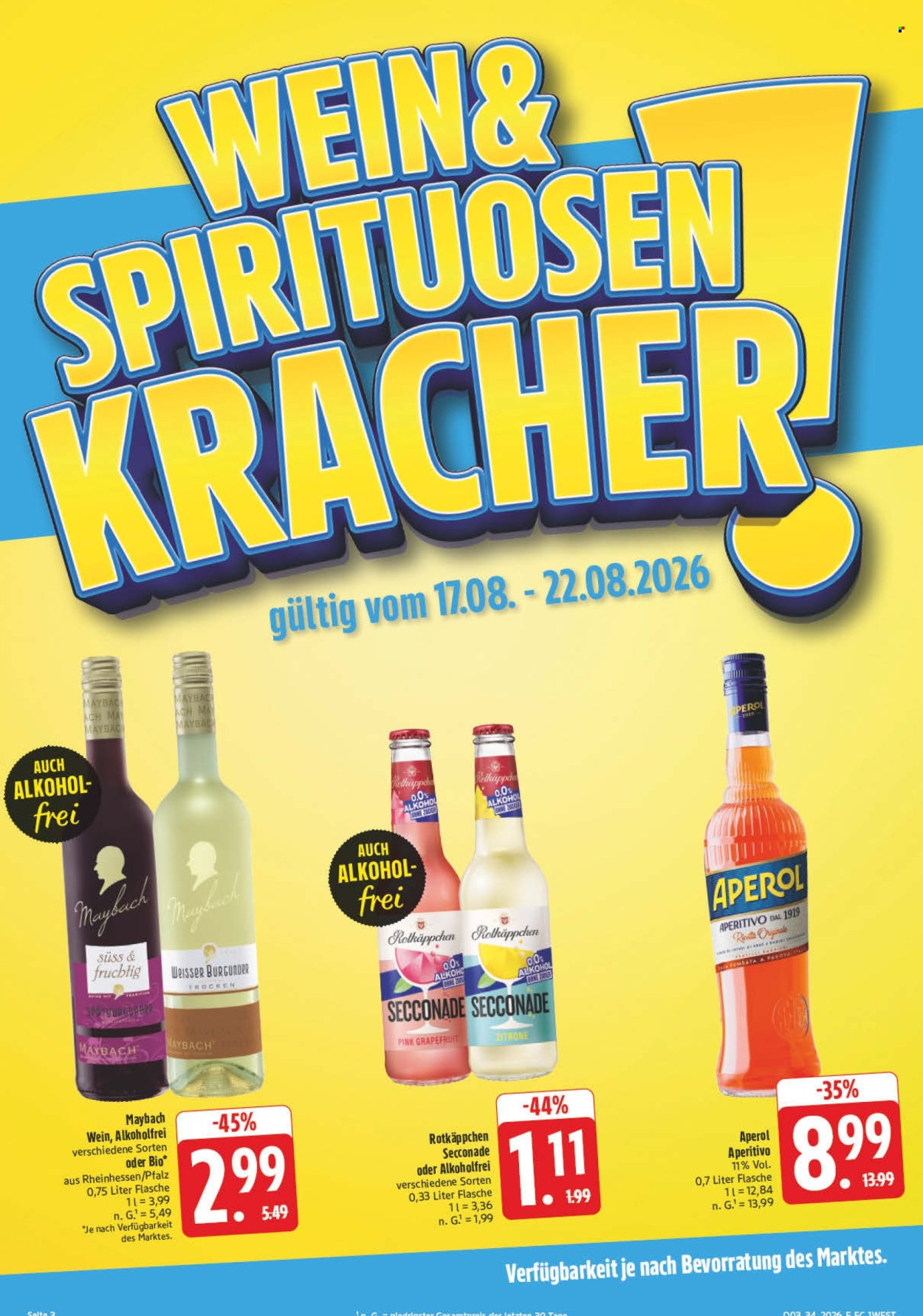 Edeka Prospekte  - 17.8.2026 - 22.8.2026. Seite 6
