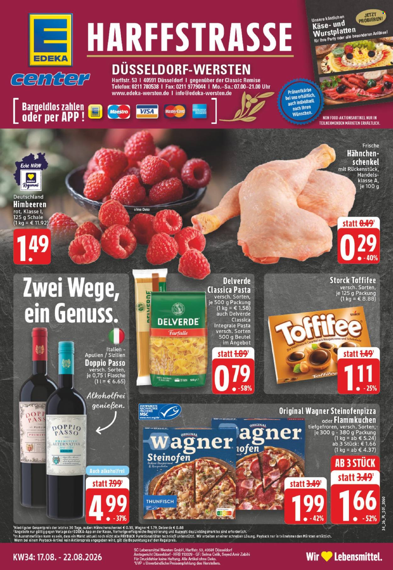 E center Prospekte  - 17.8.2026 - 22.8.2026. Seite 1