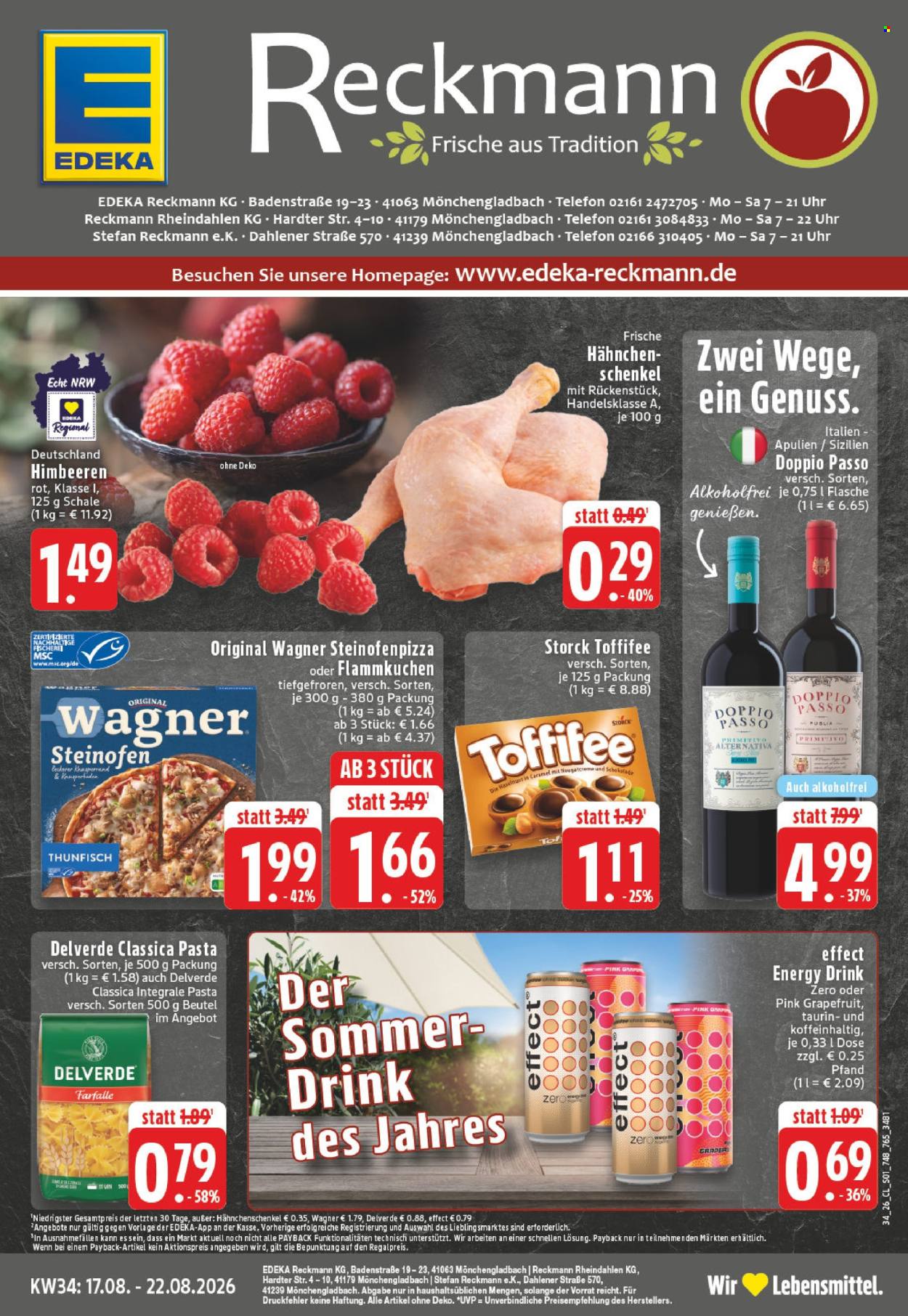 Edeka Prospekte  - 17.8.2026 - 22.8.2026. Seite 1