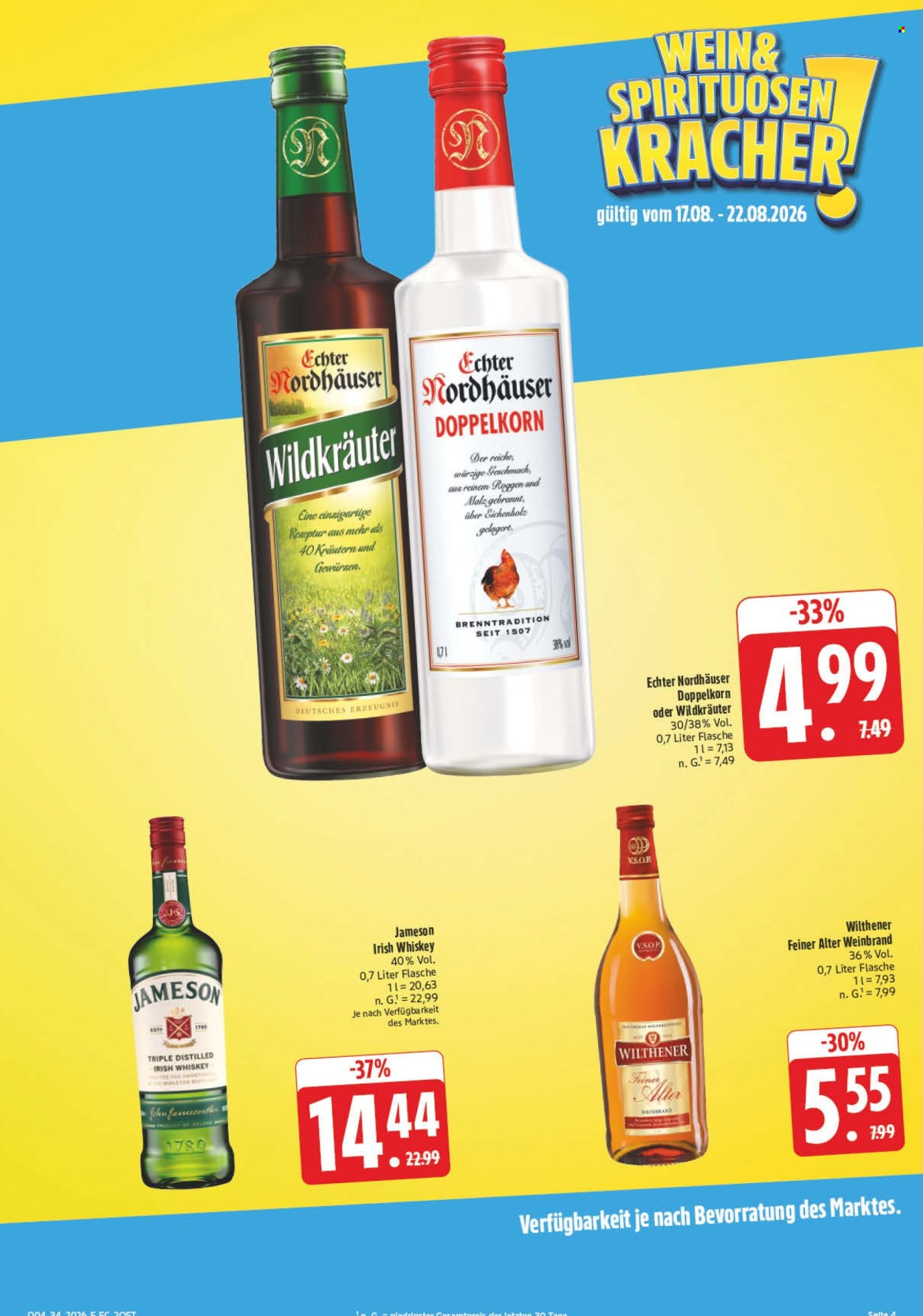 Edeka Prospekte  - 17.8.2026 - 22.8.2026. Seite 7