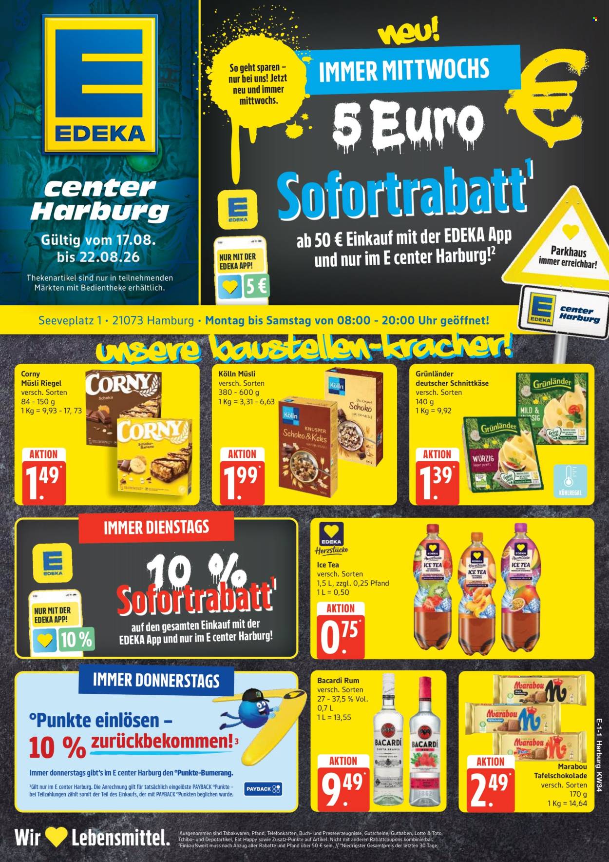Edeka Prospekte  - 17.8.2026 - 22.8.2026. Seite 1