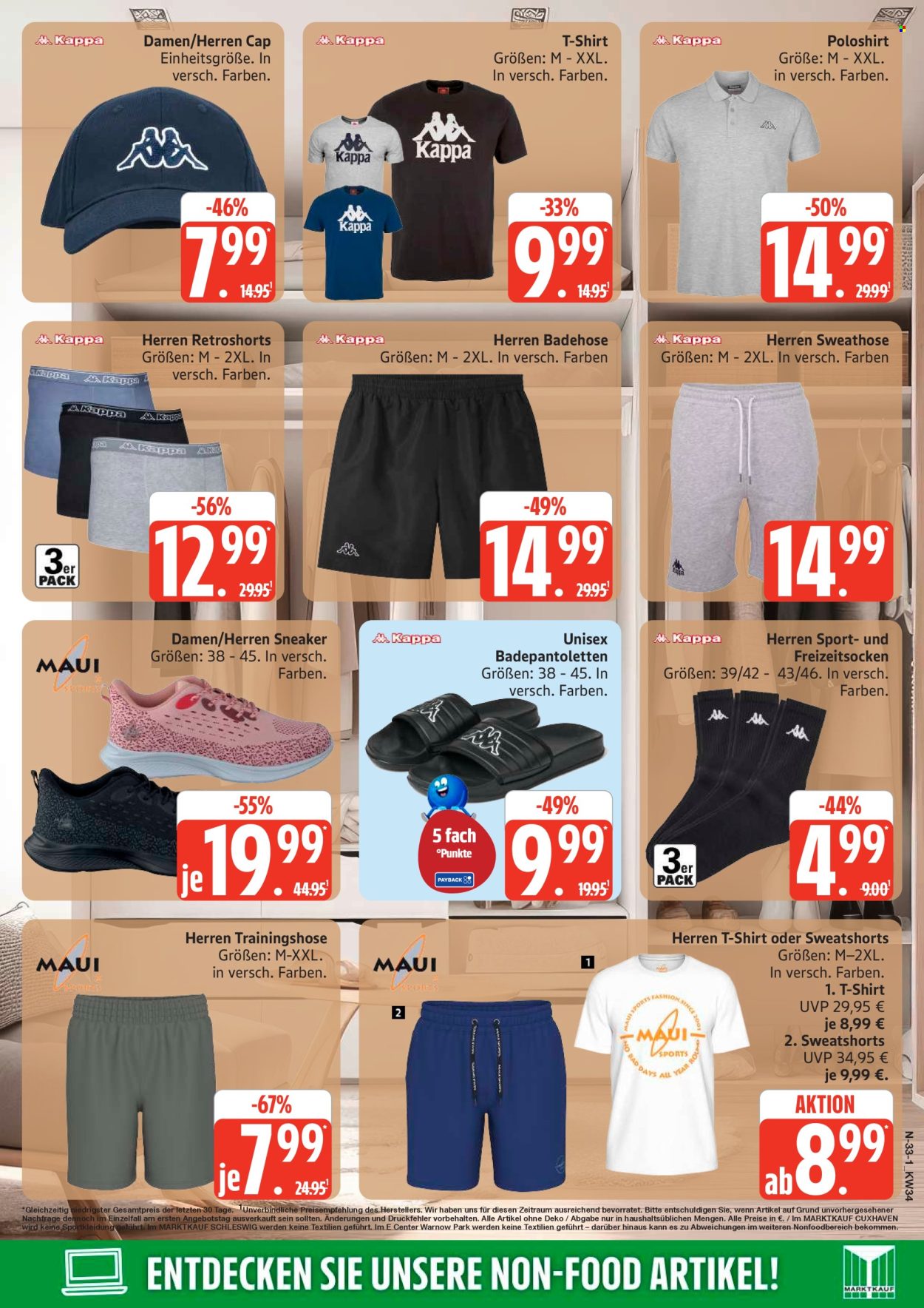 E center Prospekte  - 17.8.2026 - 22.8.2026. Seite 33