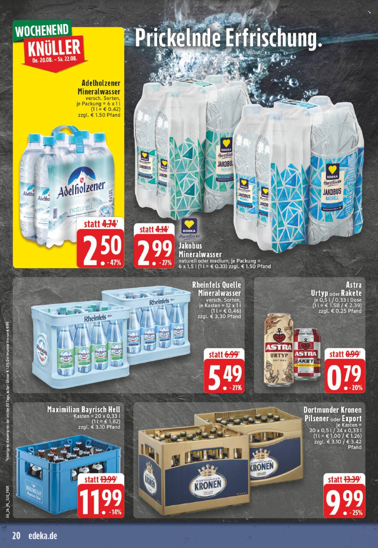 Edeka Prospekte  - 17.8.2026 - 22.8.2026. Seite 20