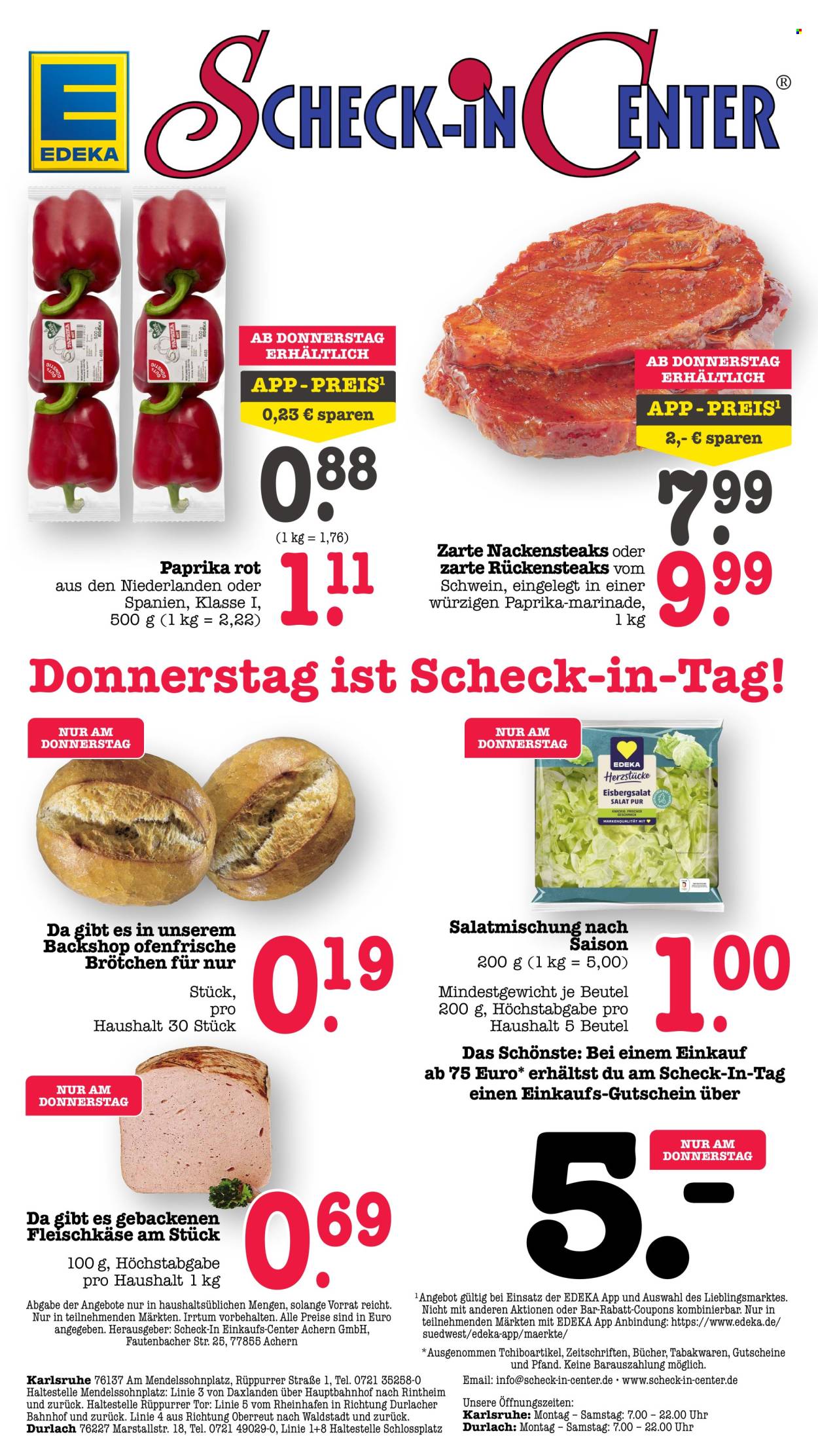 Scheck-in Prospekte  - 17.8.2026 - 22.8.2026. Seite 66