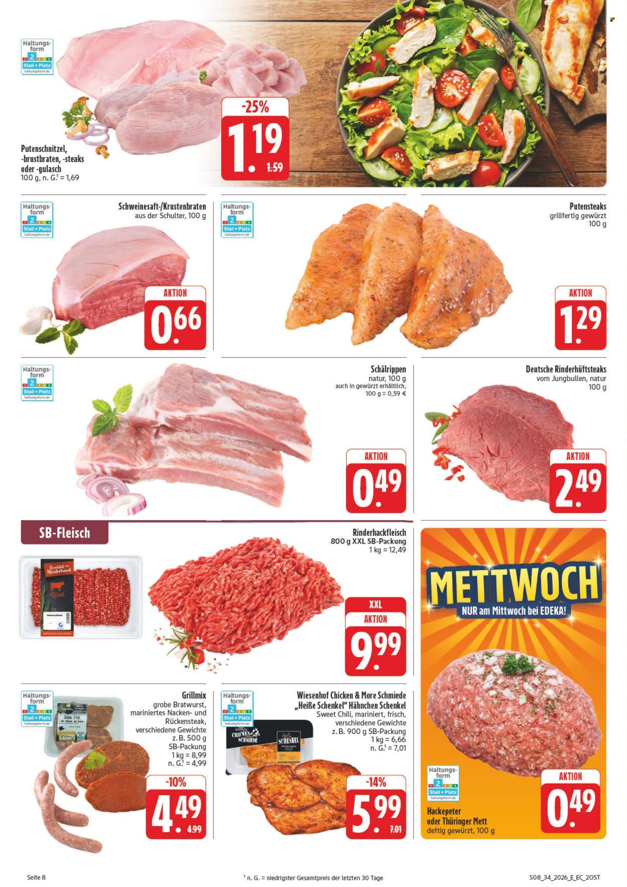 Edeka Prospekte  - 17.8.2026 - 22.8.2026. Seite 12