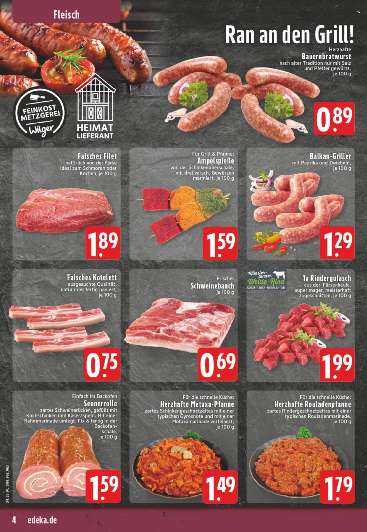 Edeka Prospekte  - 17.8.2026 - 22.8.2026. Seite 4