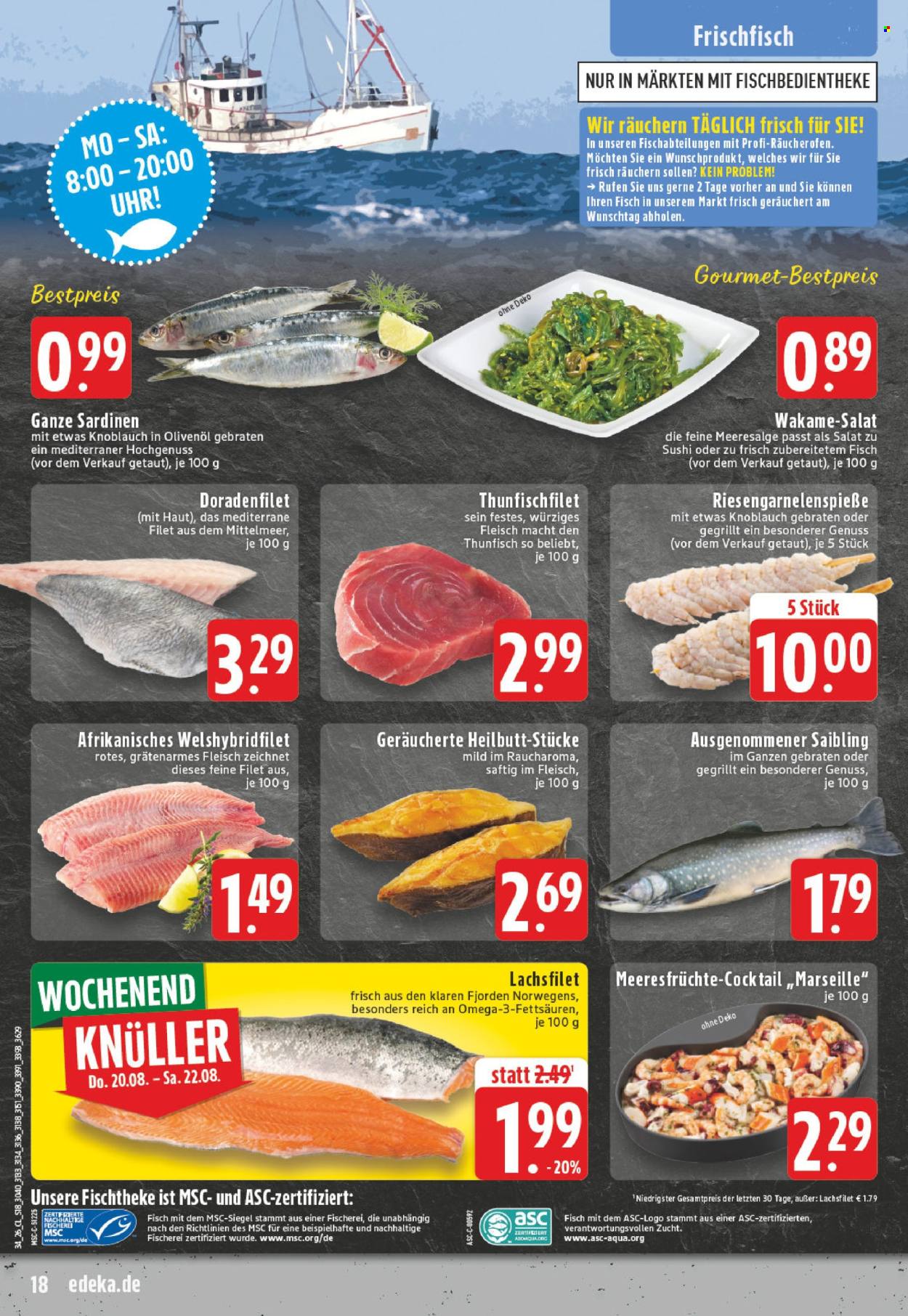 Edeka Prospekte  - 17.8.2026 - 22.8.2026. Seite 18