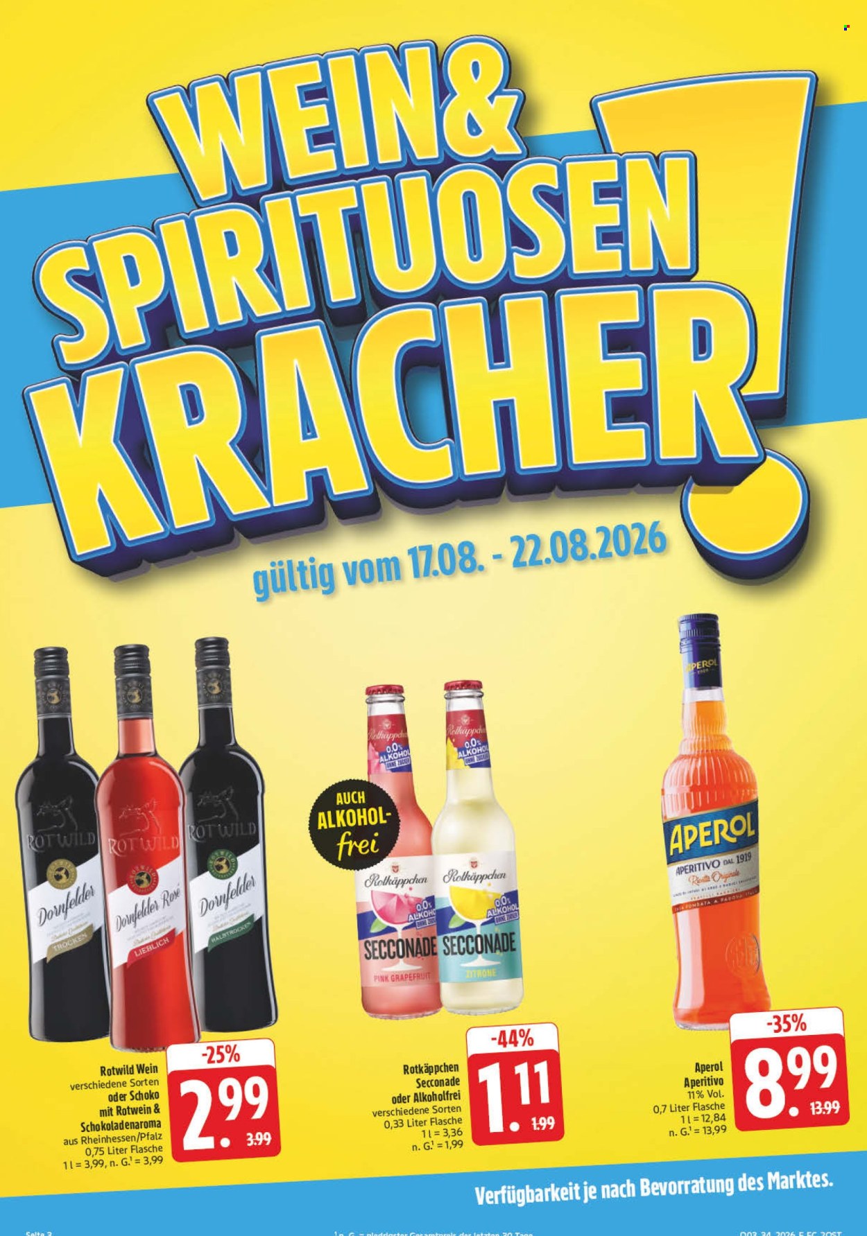 Edeka Prospekte  - 17.8.2026 - 22.8.2026. Seite 6