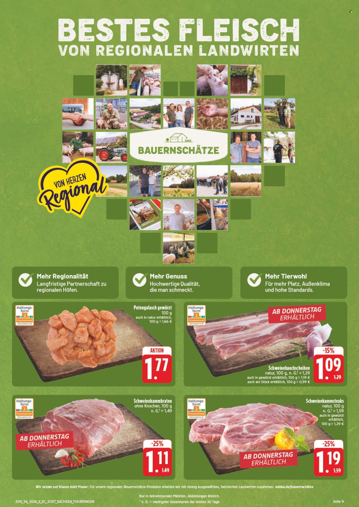 Edeka Prospekte  - 17.8.2026 - 22.8.2026. Seite 13