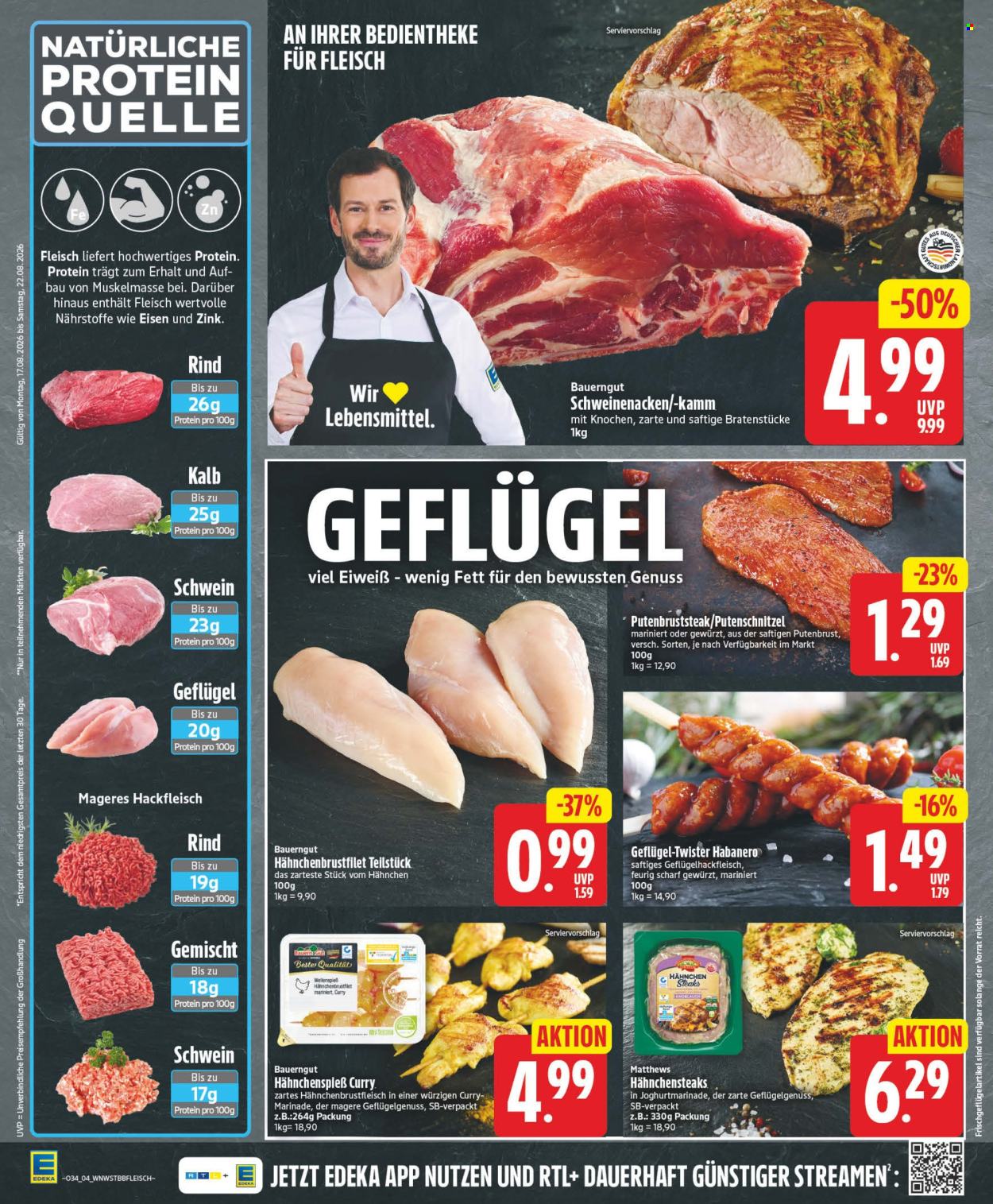 Edeka Prospekte  - 17.8.2026 - 22.8.2026. Seite 4