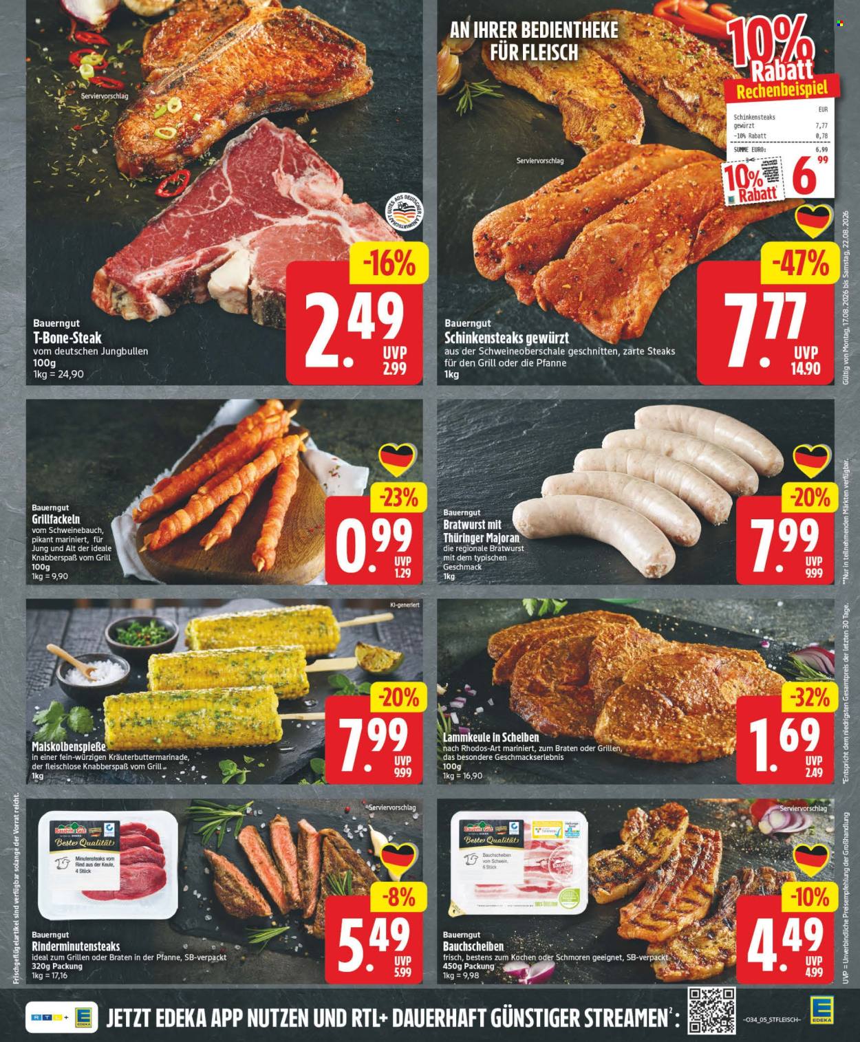 Edeka Prospekte  - 17.8.2026 - 22.8.2026. Seite 5