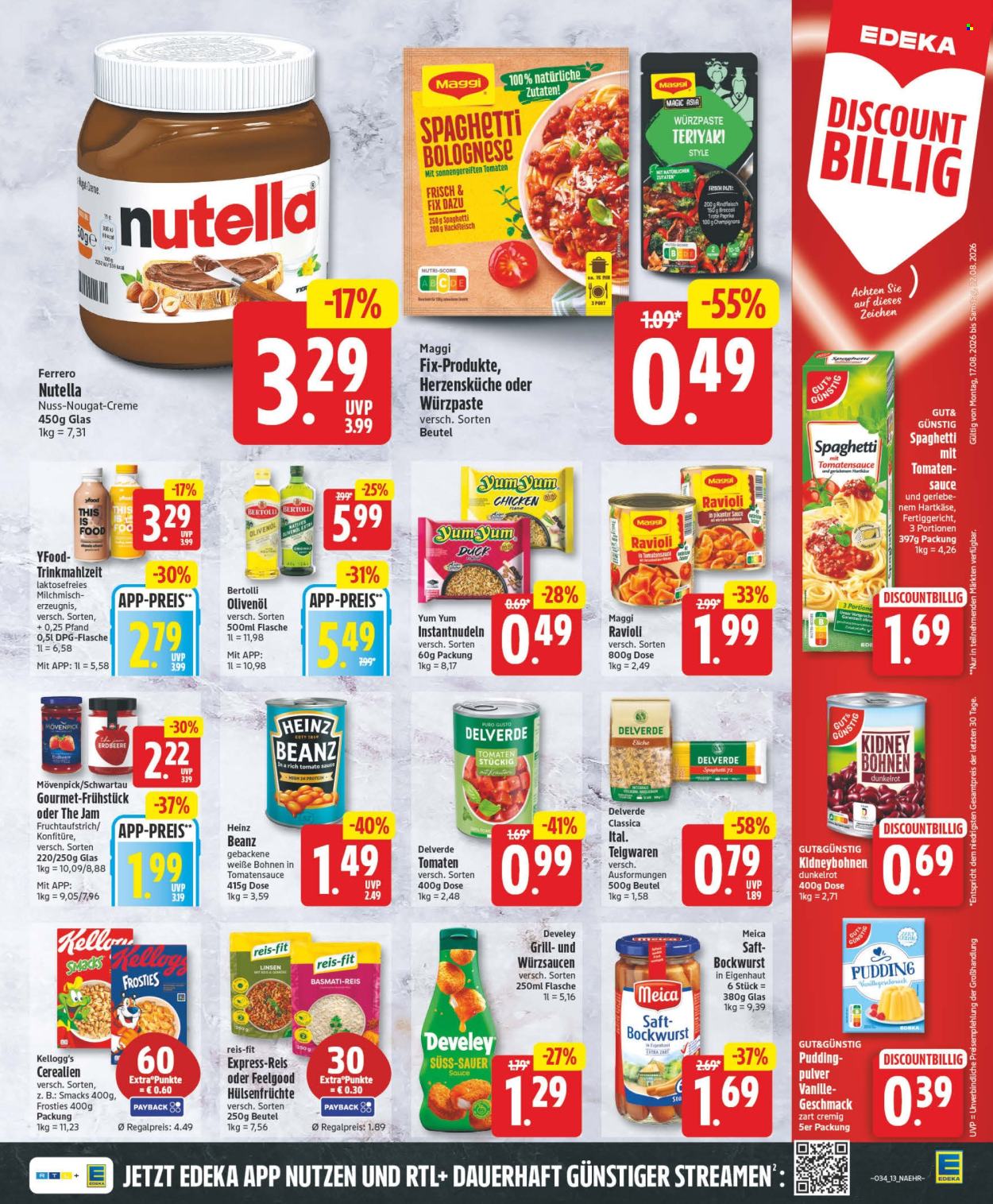Edeka Prospekte  - 17.8.2026 - 22.8.2026. Seite 13