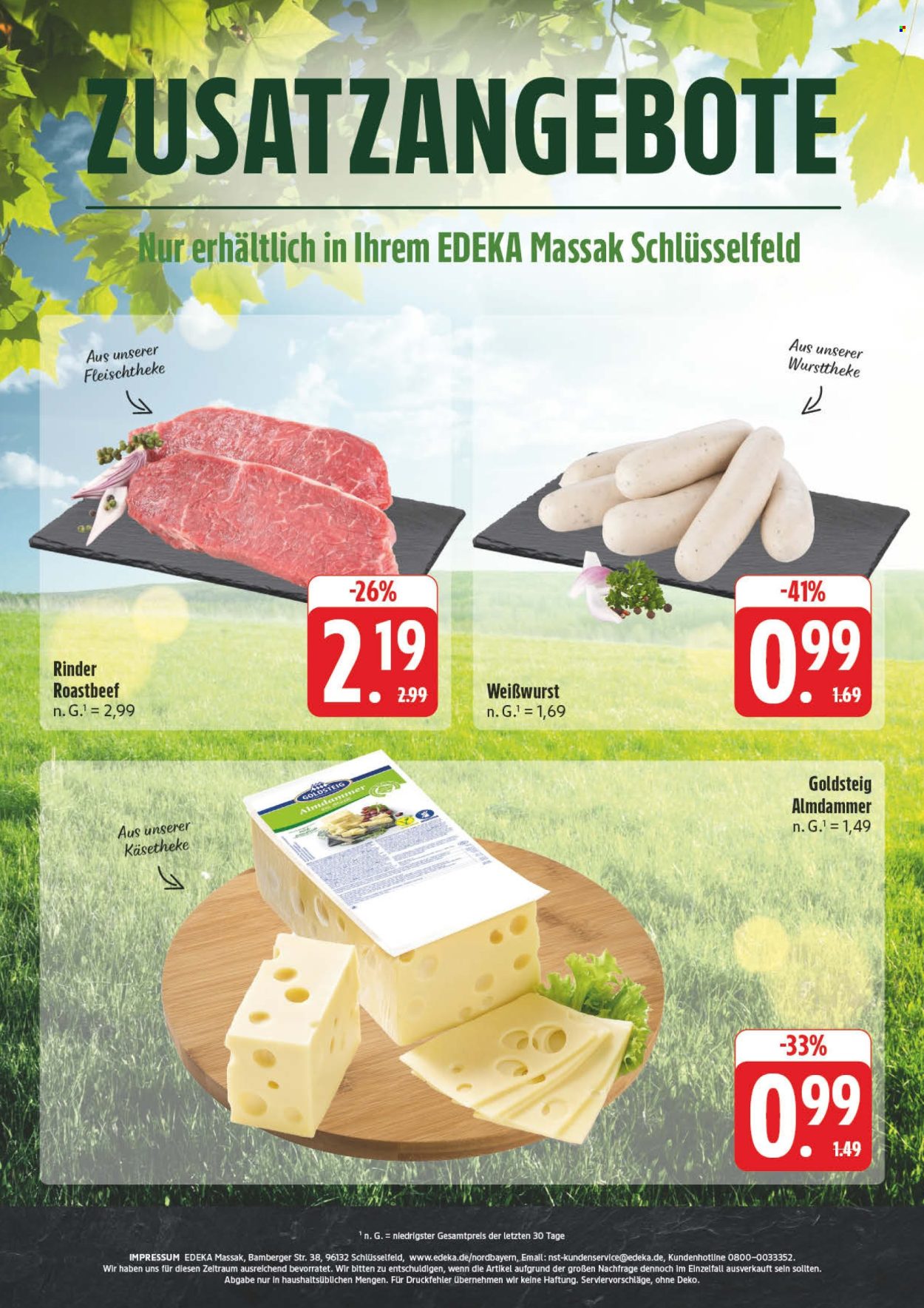 Edeka Prospekte  - 17.8.2026 - 22.8.2026. Seite 2