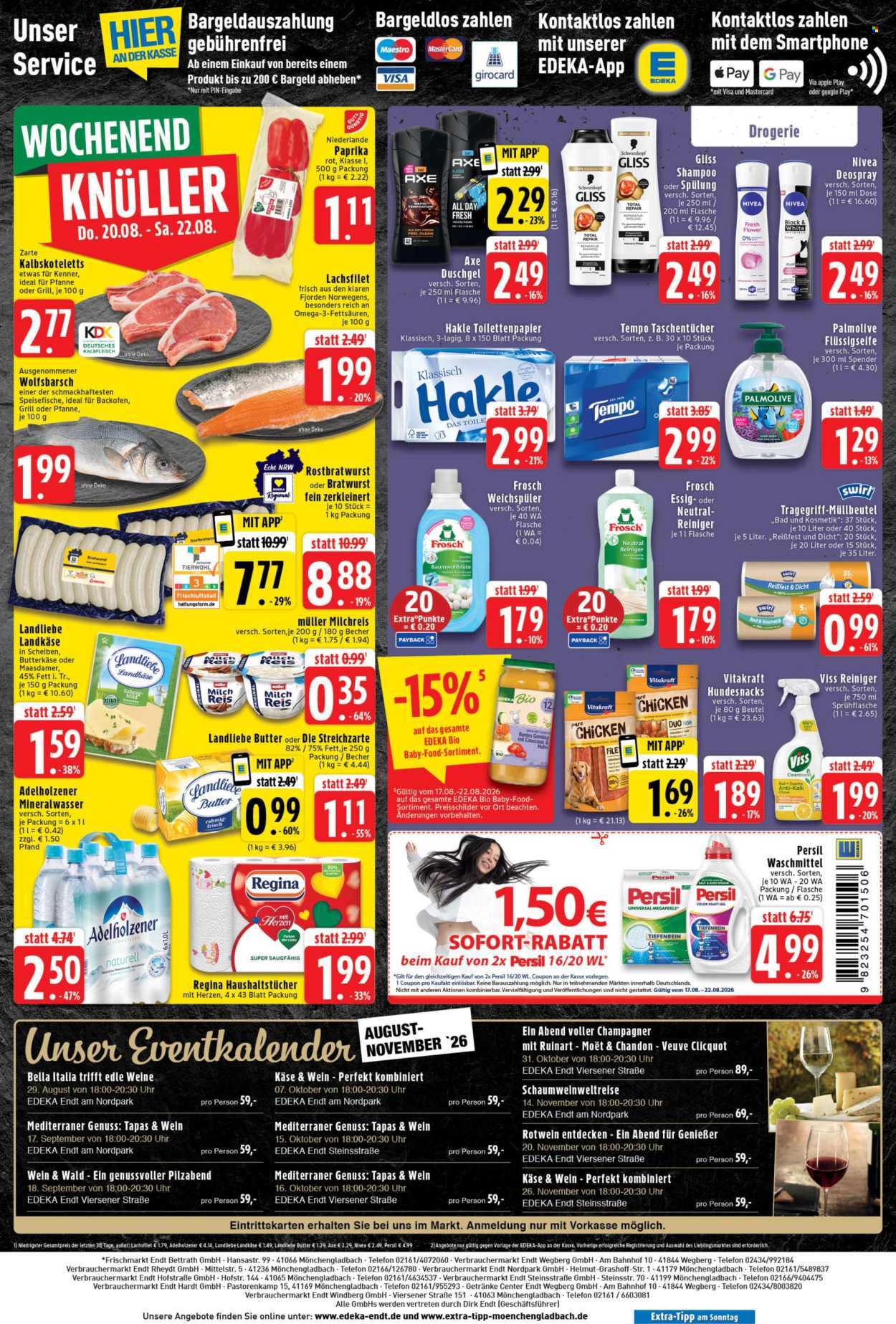 Edeka Prospekte  - 17.8.2026 - 22.8.2026. Seite 8