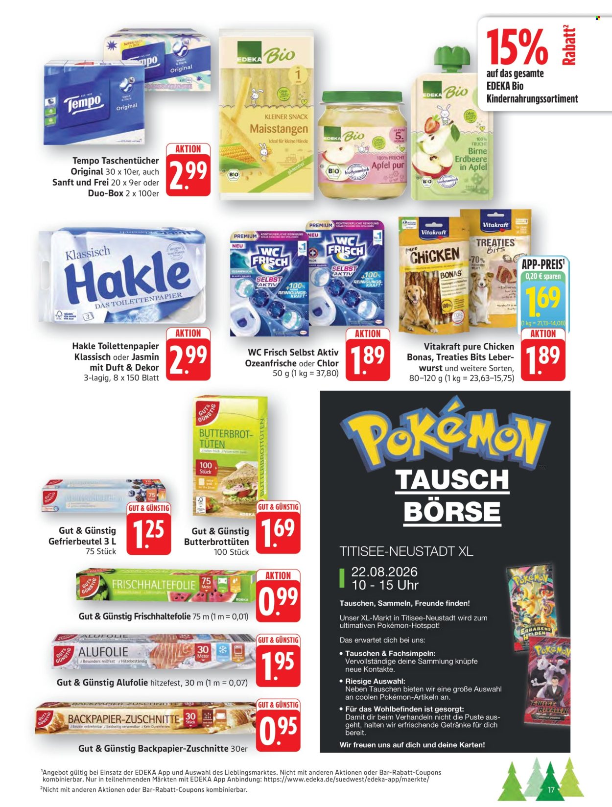Edeka Prospekte  - 17.8.2026 - 22.8.2026. Seite 17