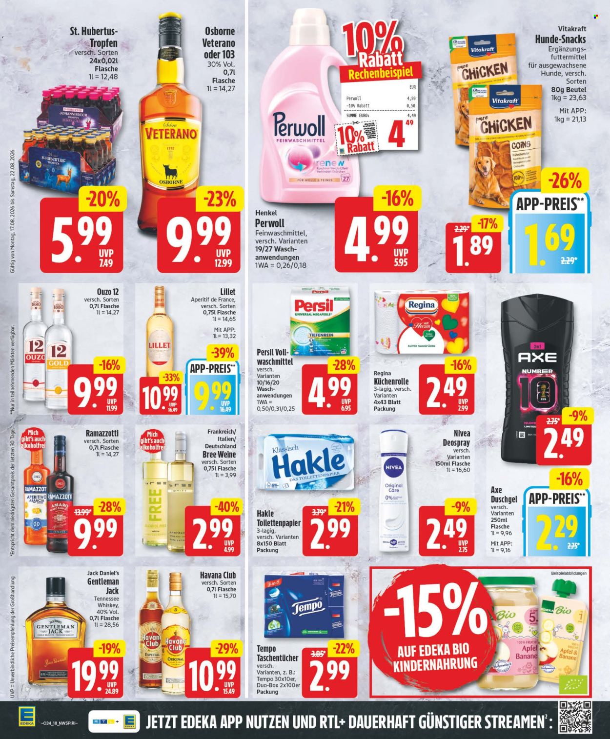 Edeka Prospekte  - 17.8.2026 - 22.8.2026. Seite 18