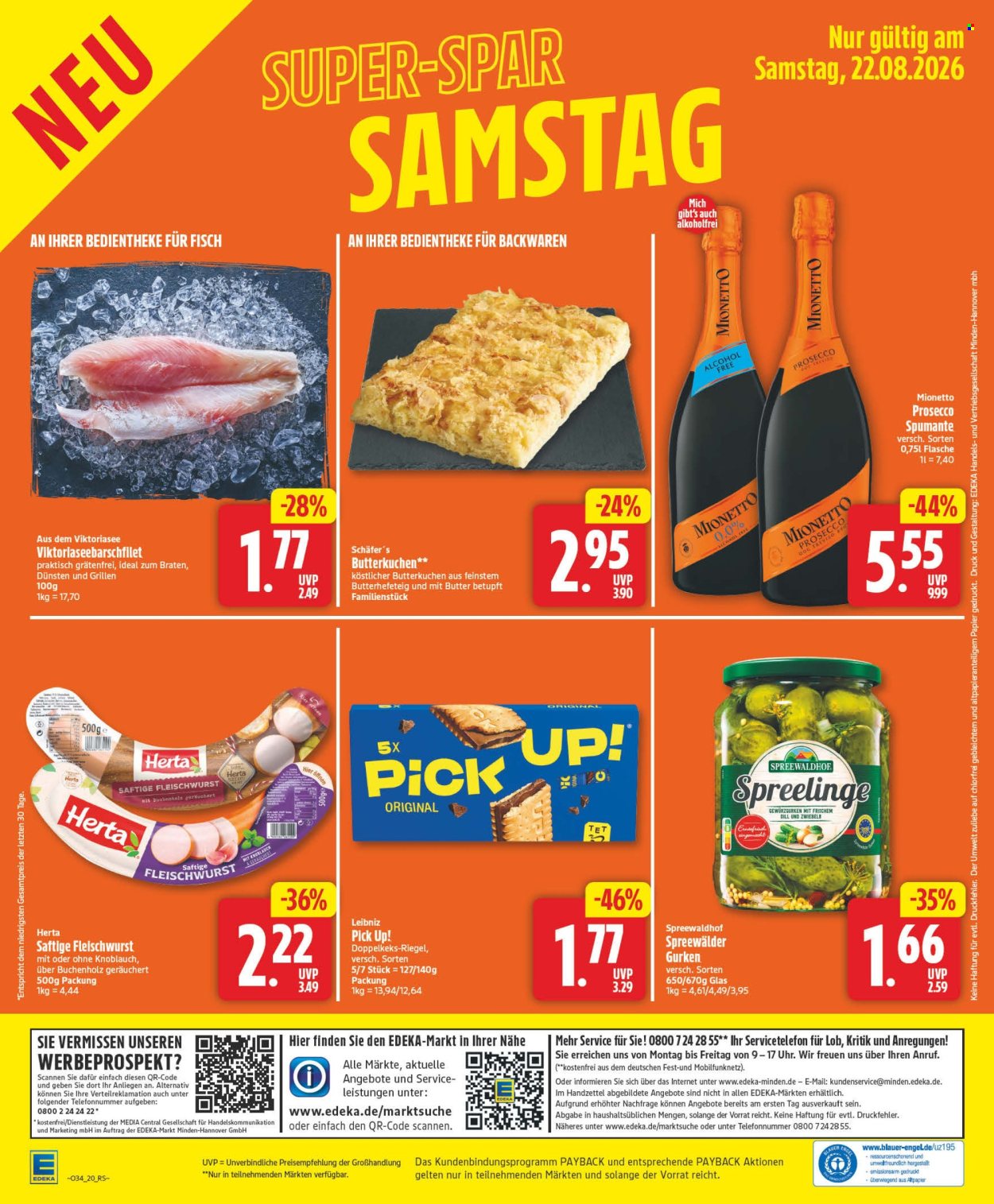 Edeka Prospekte  - 17.8.2026 - 22.8.2026. Seite 20