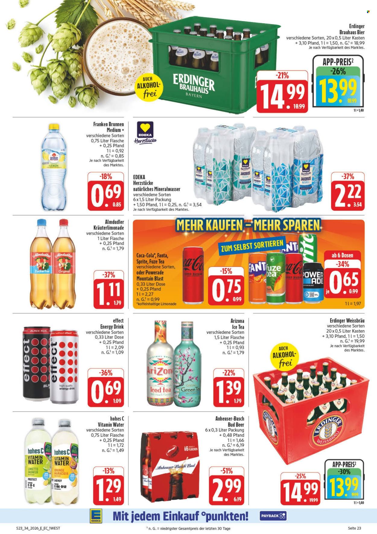 Edeka Prospekte  - 17.8.2026 - 22.8.2026. Seite 31