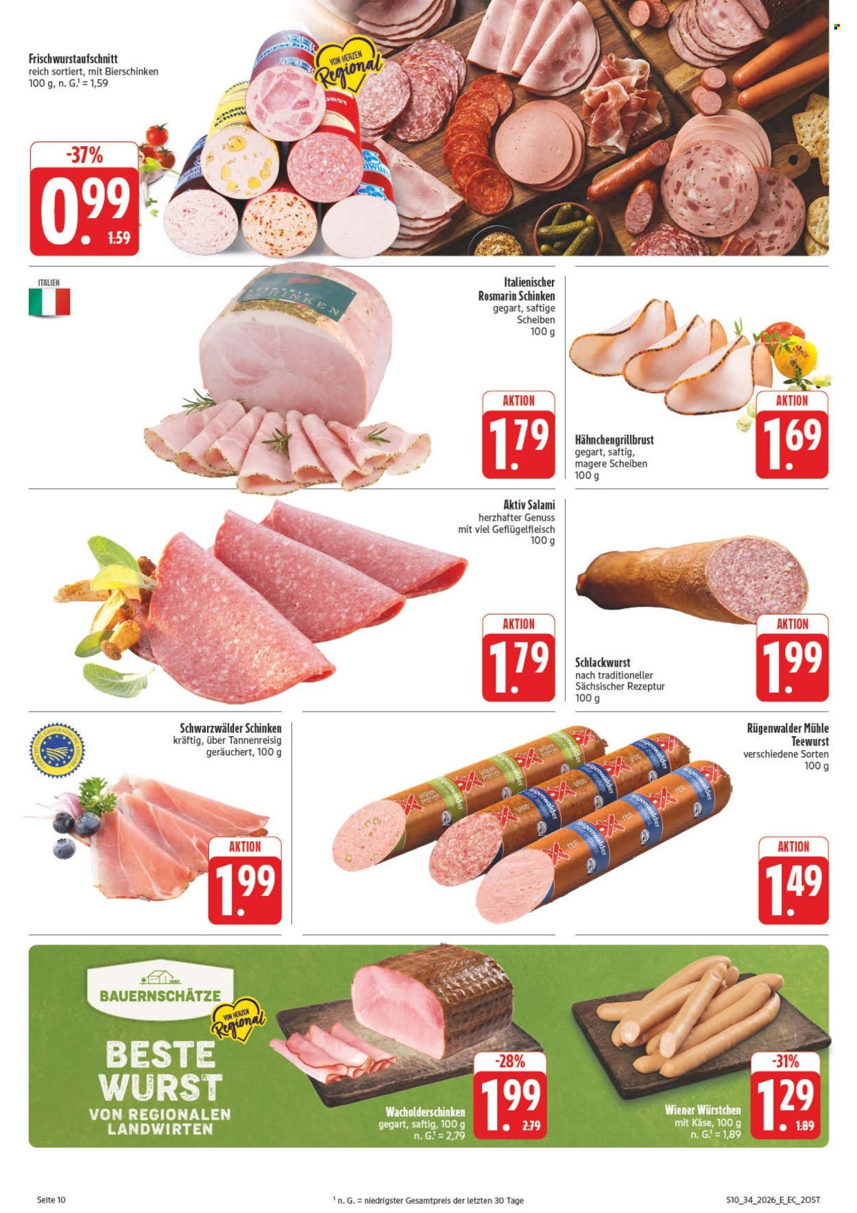 Edeka Prospekte  - 17.8.2026 - 22.8.2026. Seite 14