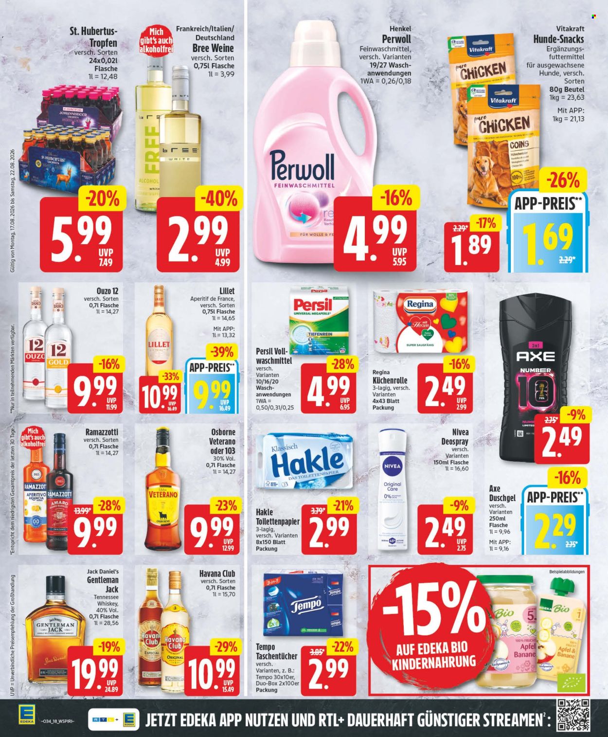 Edeka Prospekte  - 17.8.2026 - 22.8.2026. Seite 18