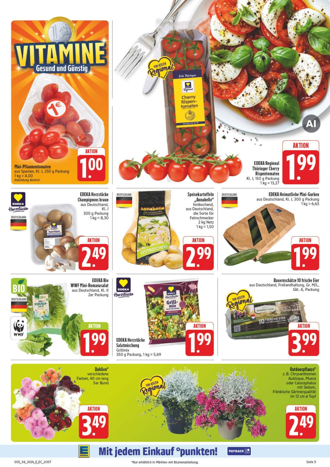 Edeka Prospekte  - 17.8.2026 - 22.8.2026. Seite 9