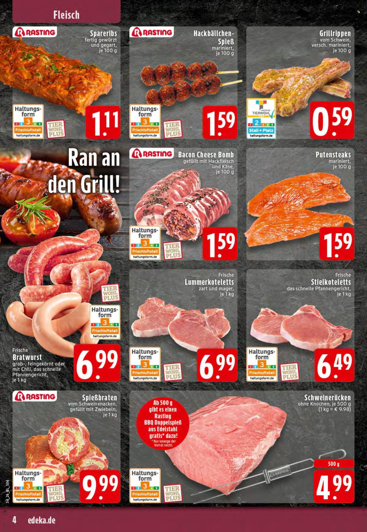 Edeka Prospekte  - 17.8.2026 - 22.8.2026. Seite 4