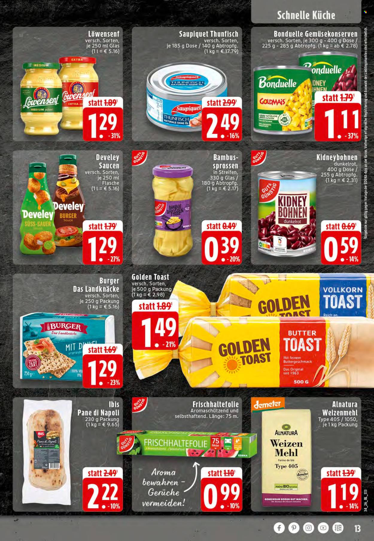 Edeka Prospekte  - 17.8.2026 - 22.8.2026. Seite 13