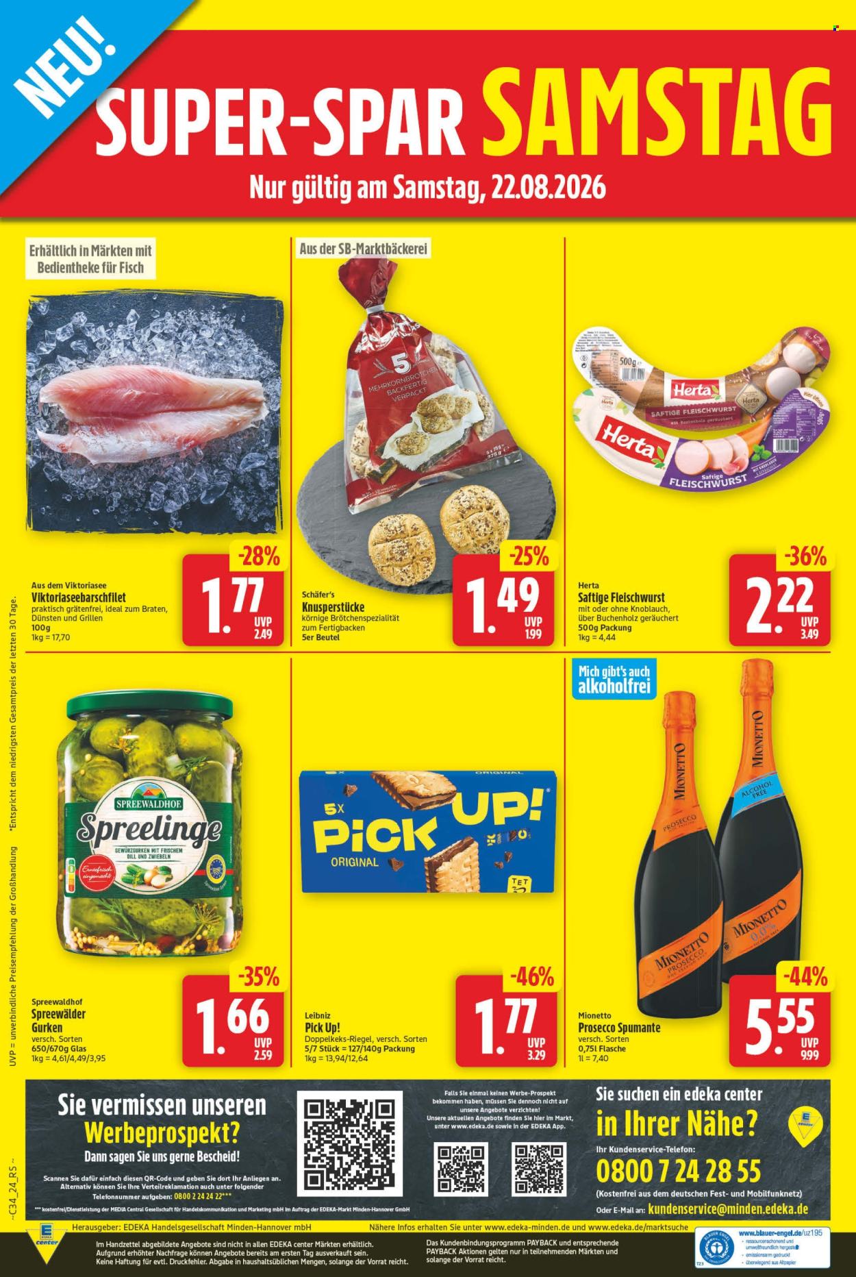 E center Prospekte  - 17.8.2026 - 22.8.2026. Seite 24