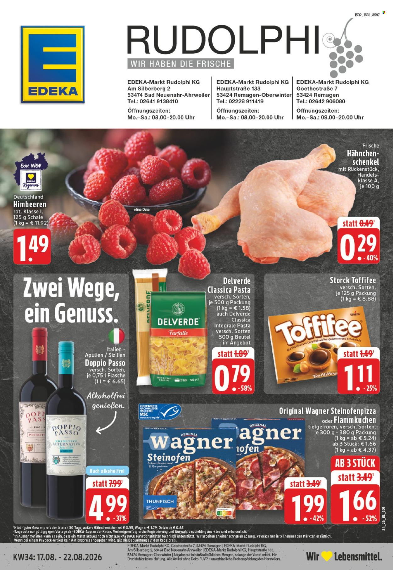 Edeka Prospekte  - 17.8.2026 - 22.8.2026. Seite 1