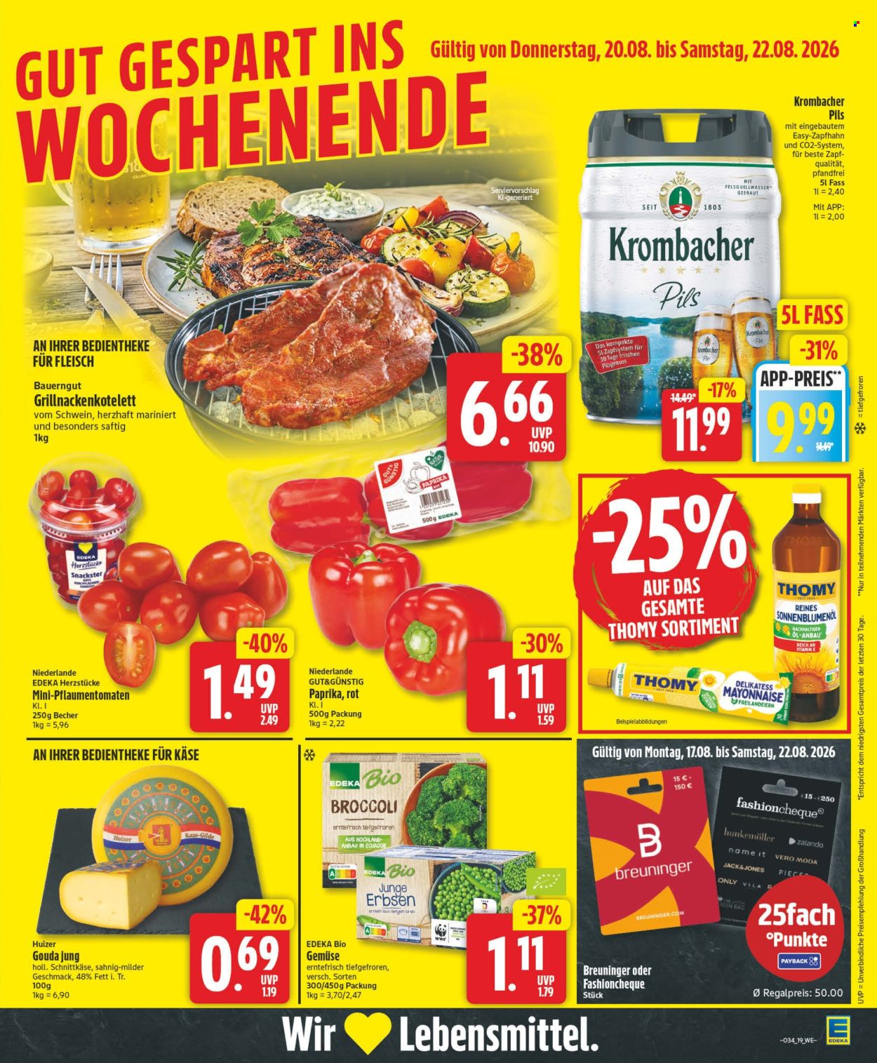 Edeka Prospekte  - 17.8.2026 - 22.8.2026. Seite 23