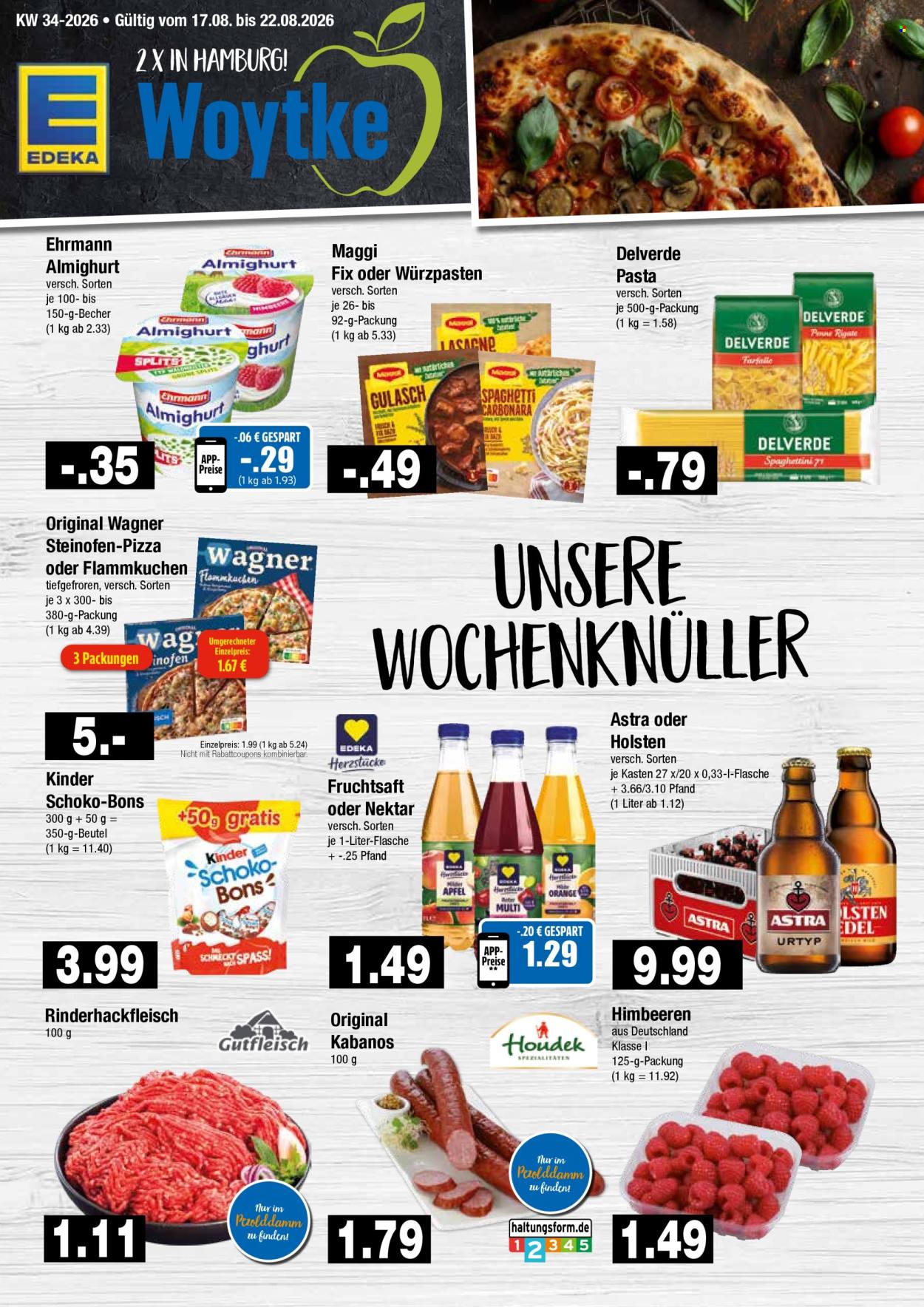 Edeka Prospekte  - 17.8.2026 - 22.8.2026. Seite 1