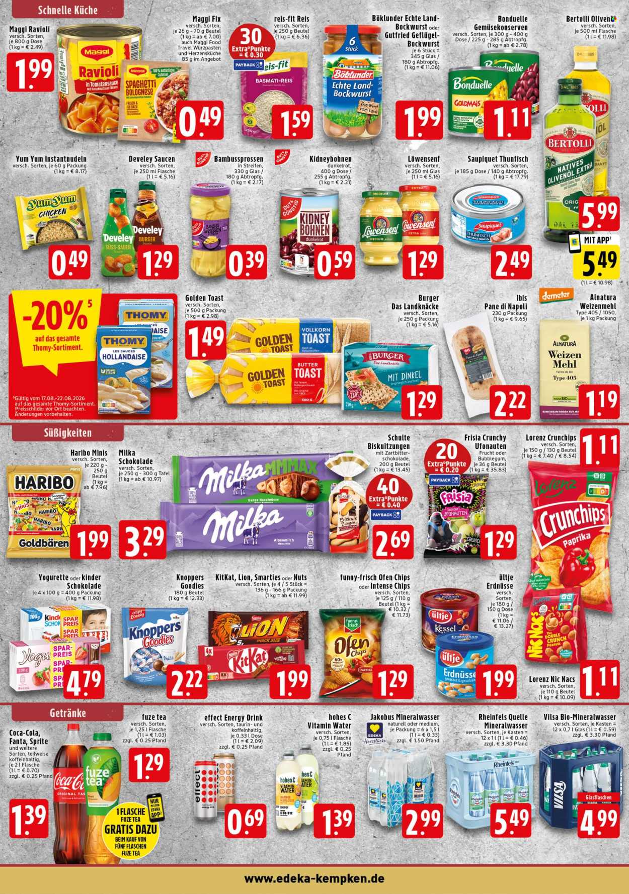 Edeka Prospekte  - 17.8.2026 - 22.8.2026. Seite 6