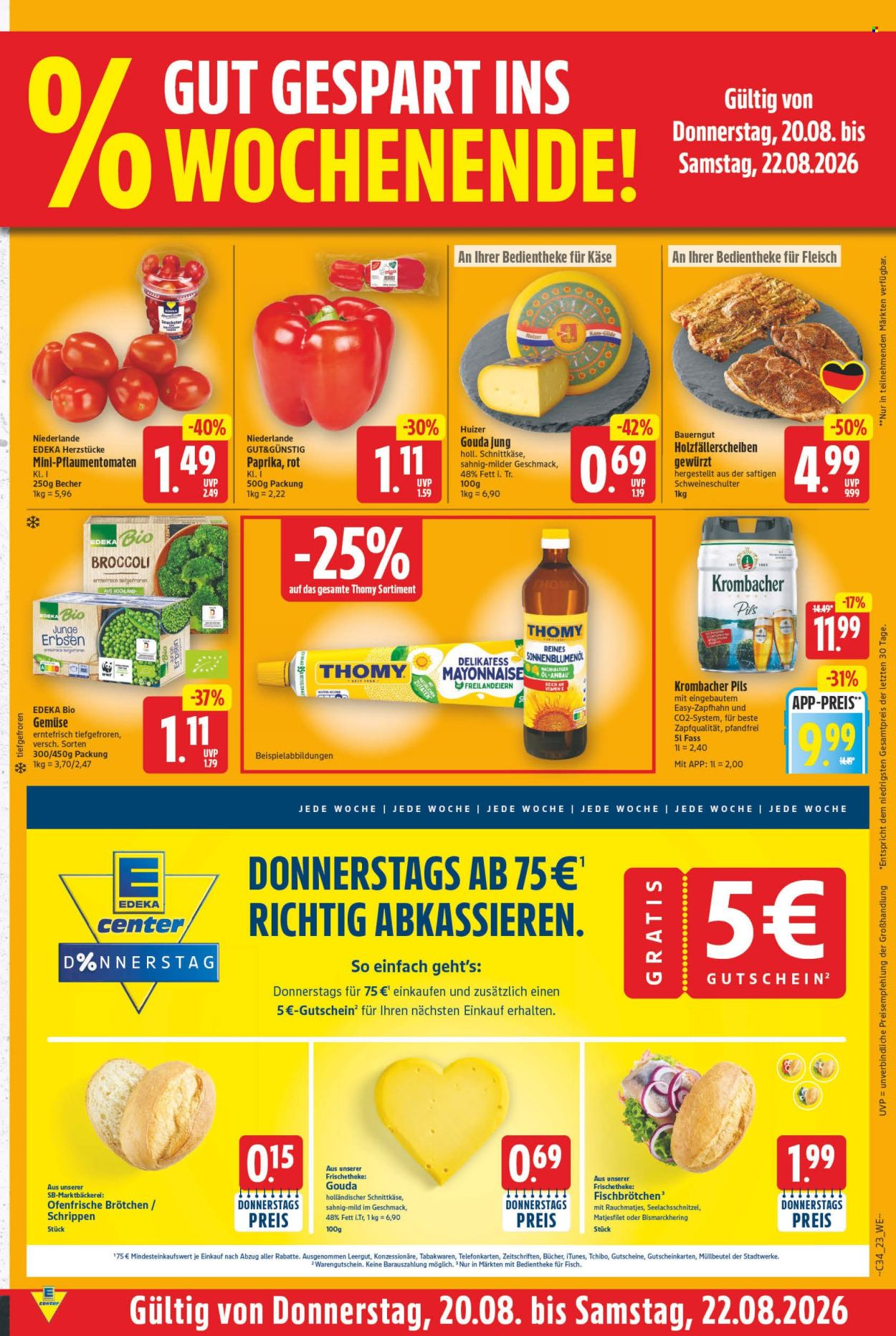 E center Prospekte  - 17.8.2026 - 22.8.2026. Seite 27