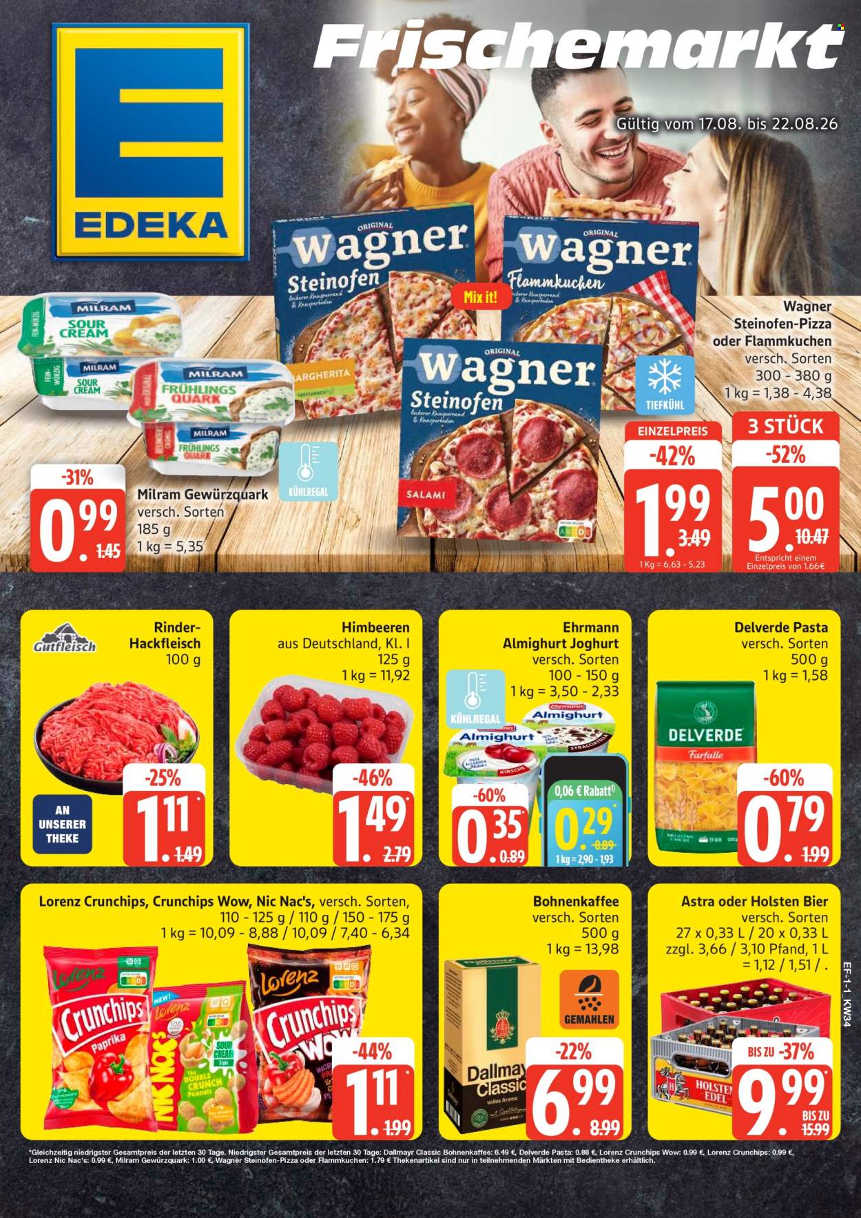 Edeka Prospekte  - 17.8.2026 - 22.8.2026. Seite 1