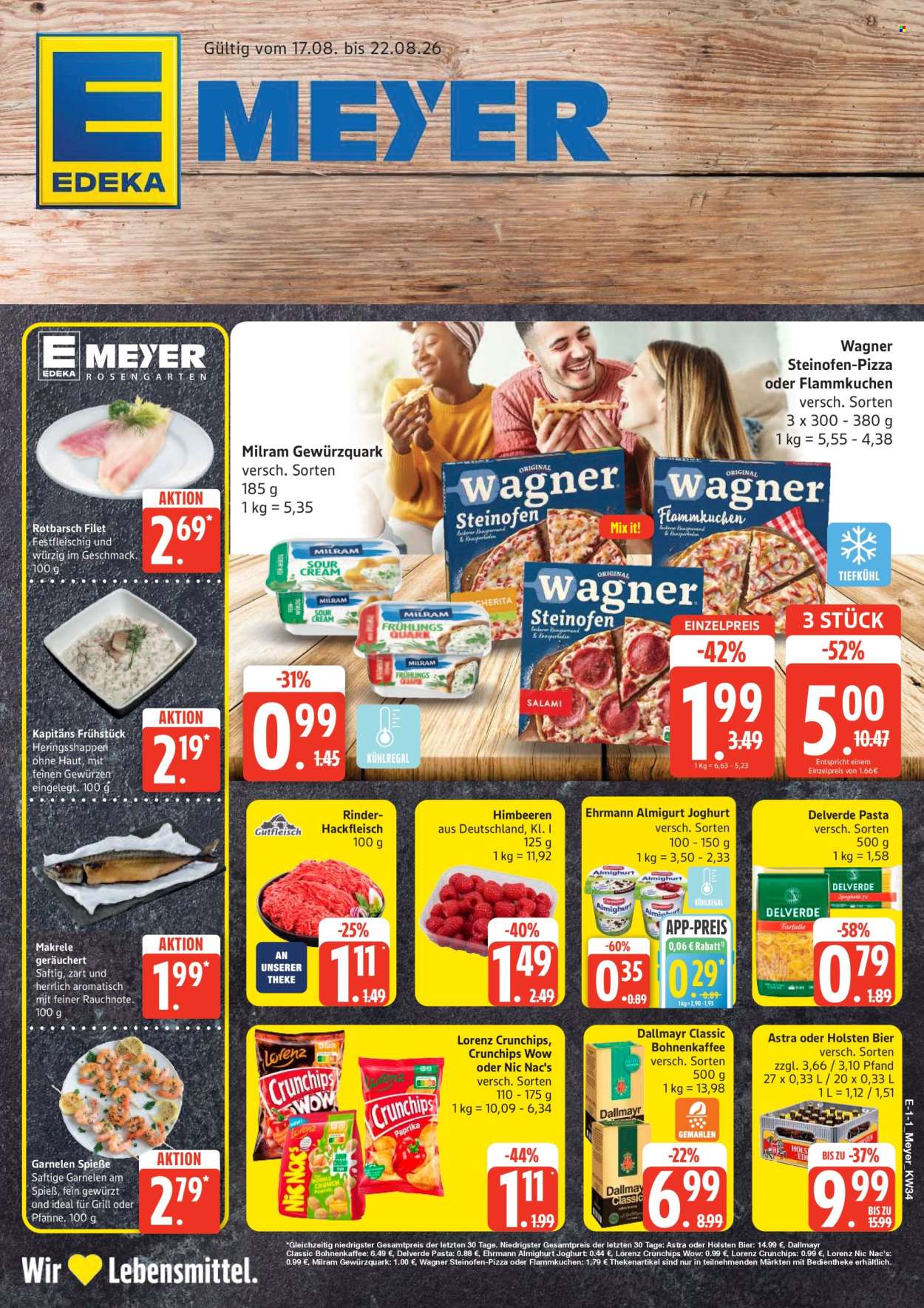 Edeka Prospekte  - 17.8.2026 - 22.8.2026. Seite 1