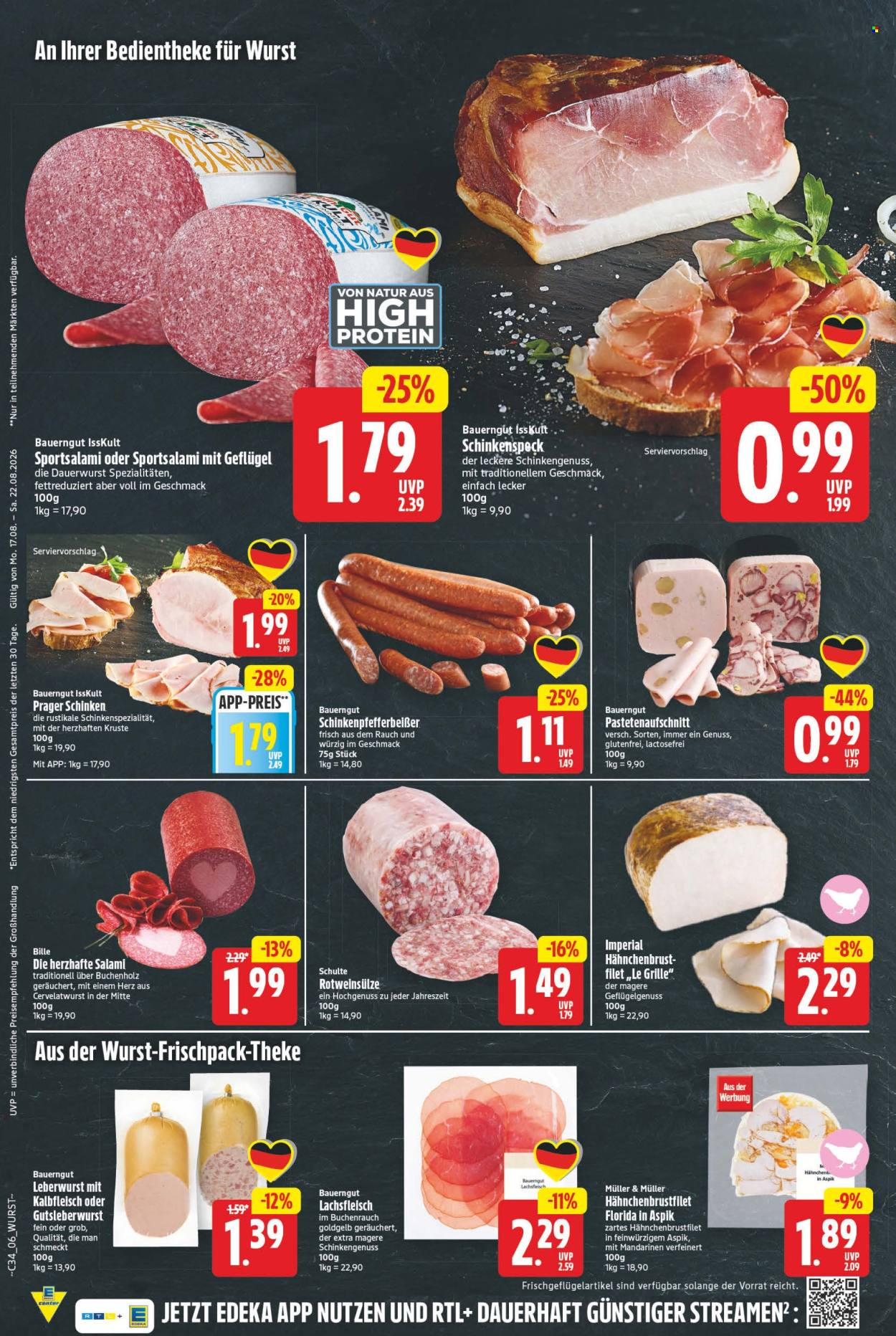 E center Prospekte  - 17.8.2026 - 22.8.2026. Seite 6