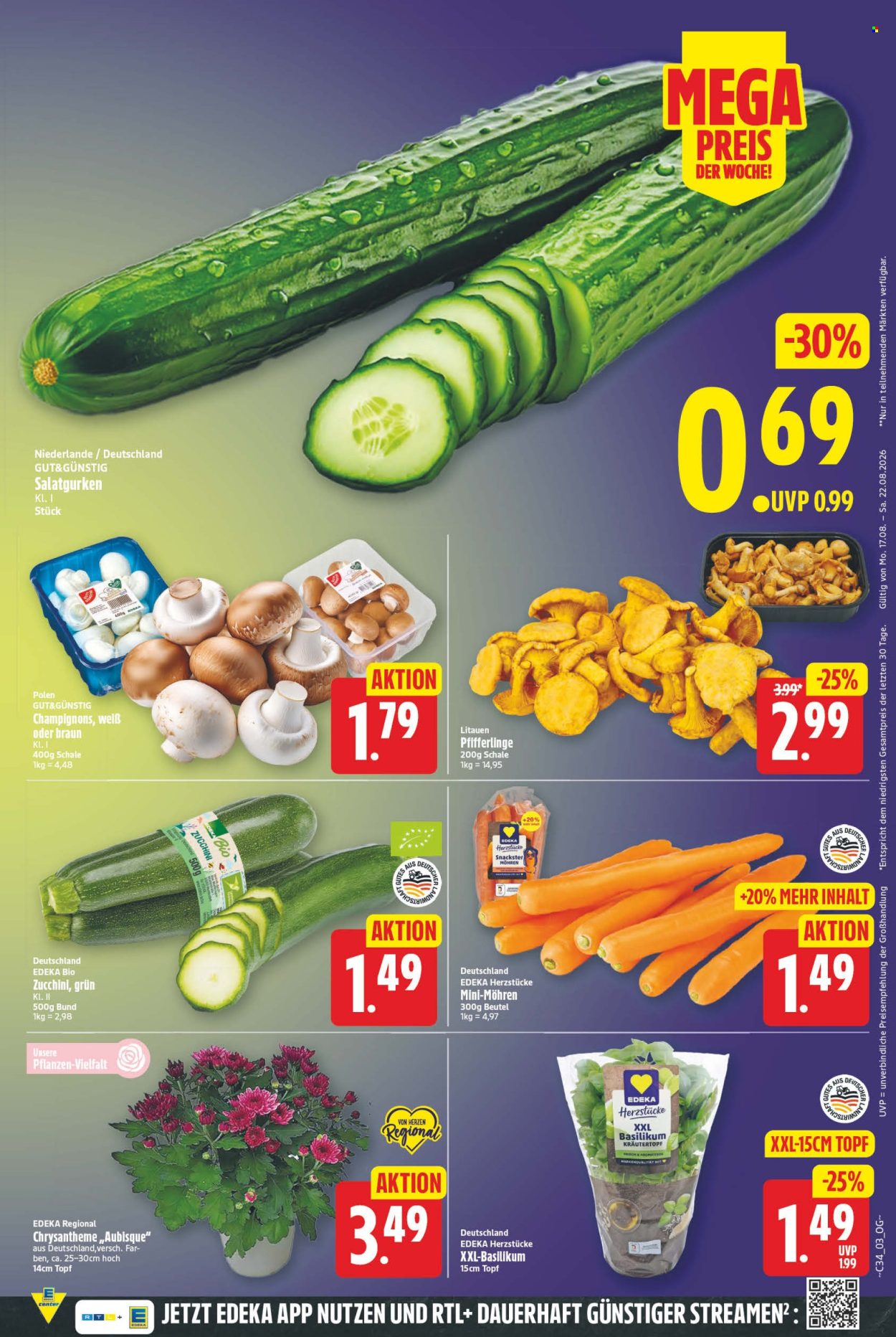 E center Prospekte  - 17.8.2026 - 22.8.2026. Seite 3
