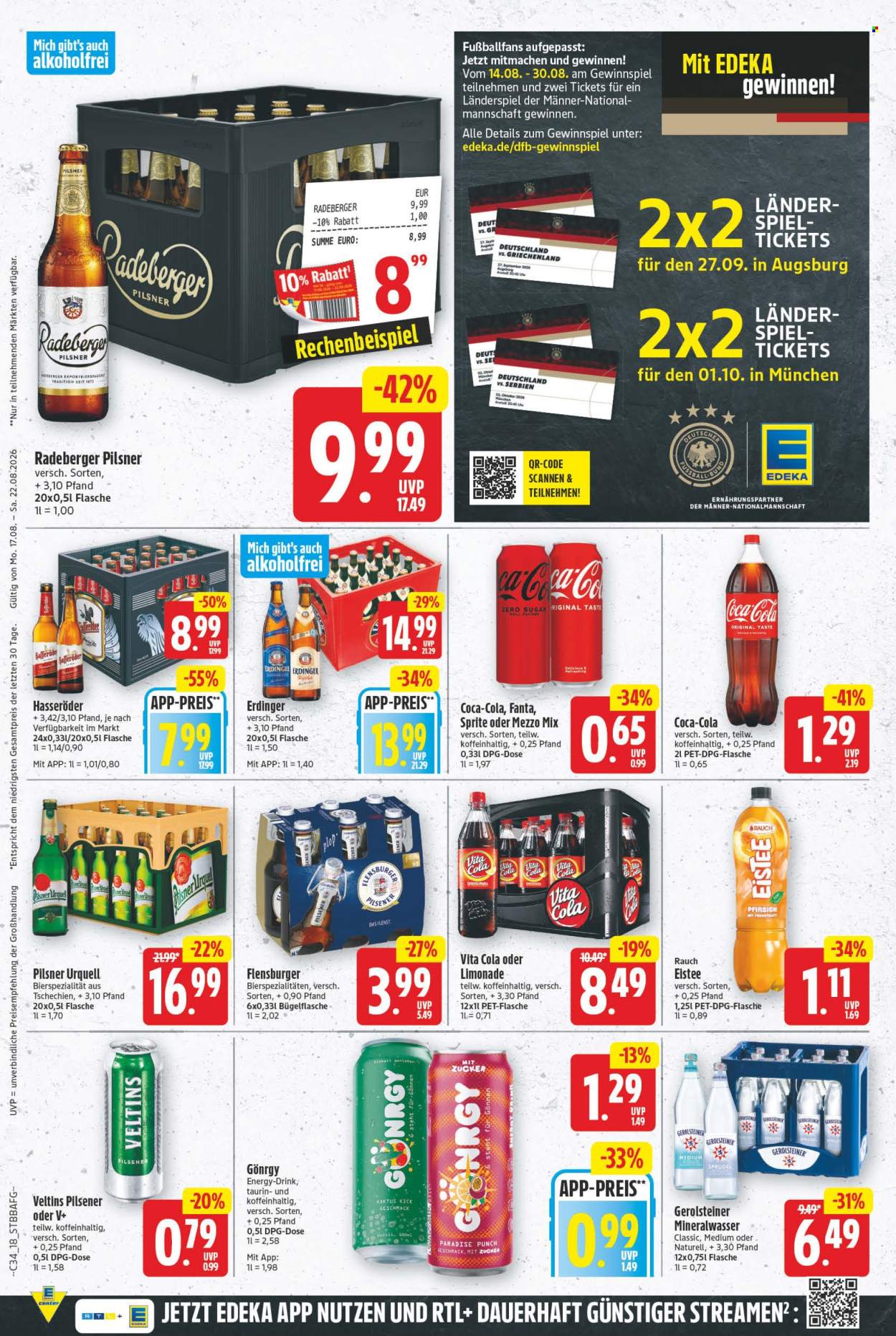 E center Prospekte  - 17.8.2026 - 22.8.2026. Seite 18